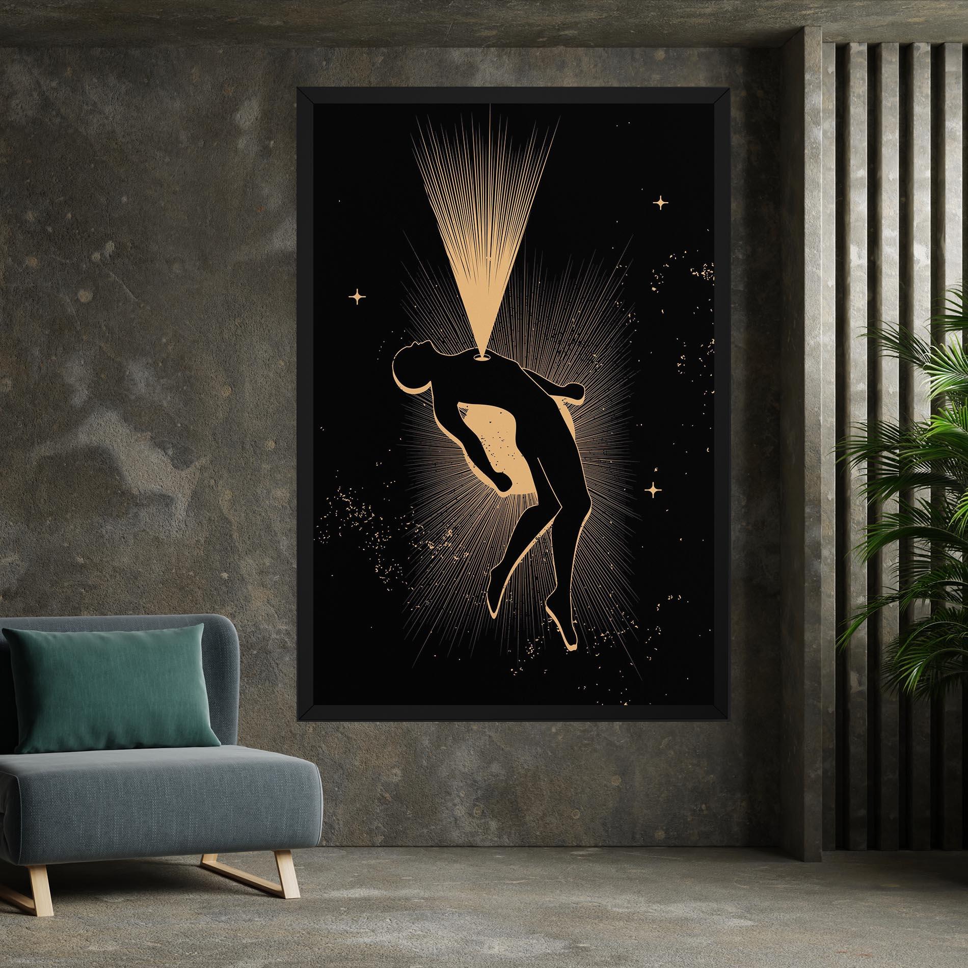 Картина на платно Body And Soul mockup 7