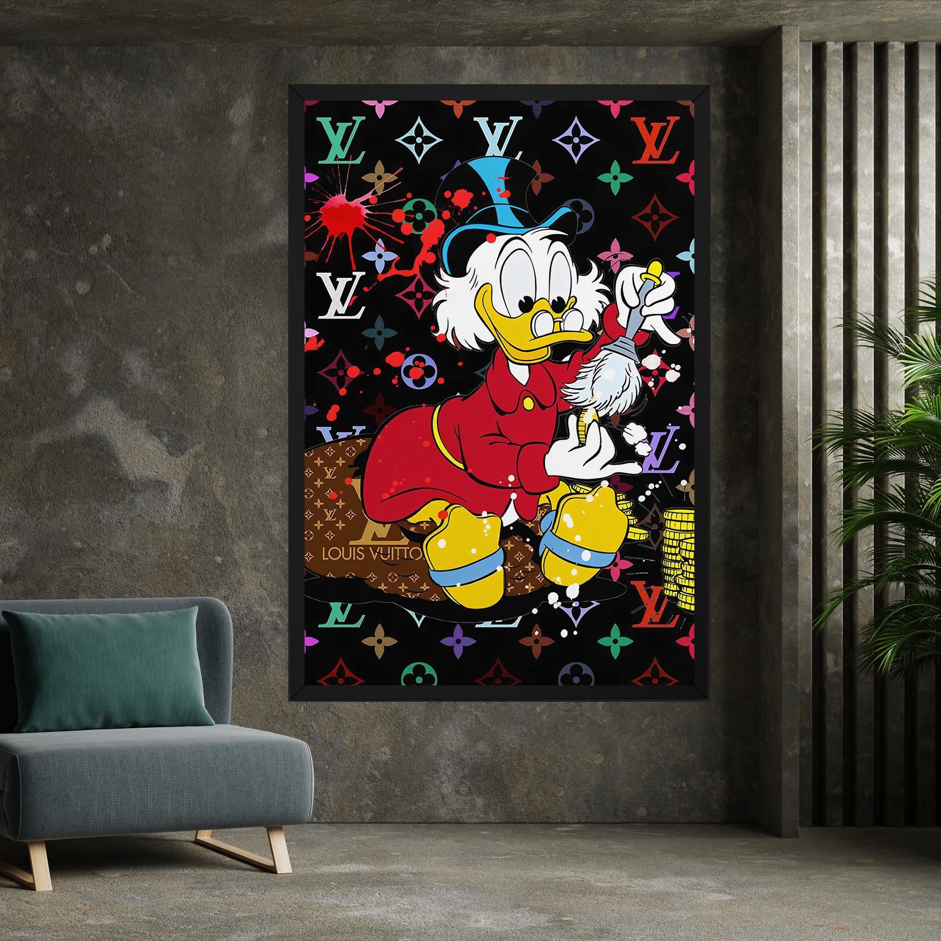 Картина на платно Clean Your Penny mockup 7