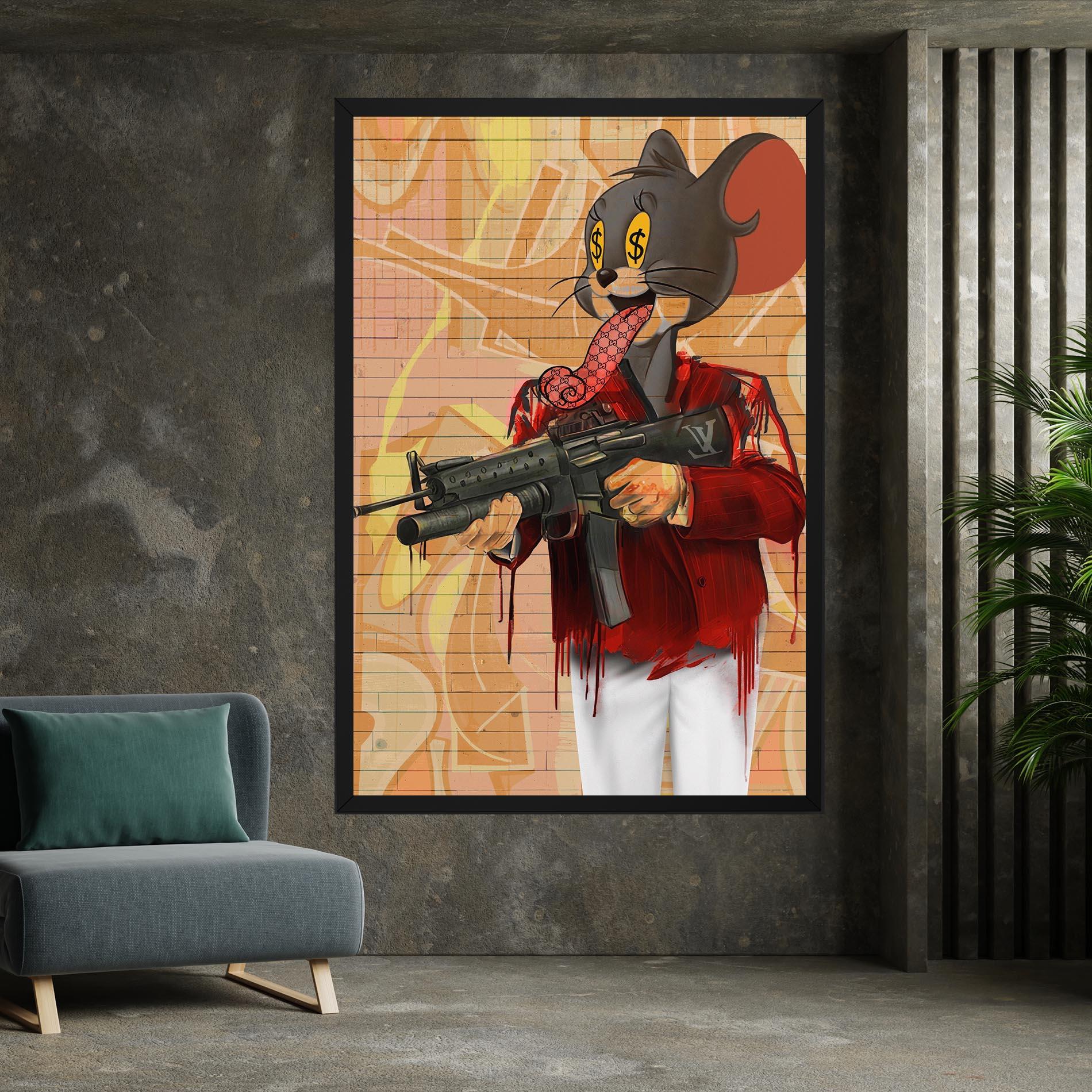 Картина на платно Jerry mockup 7