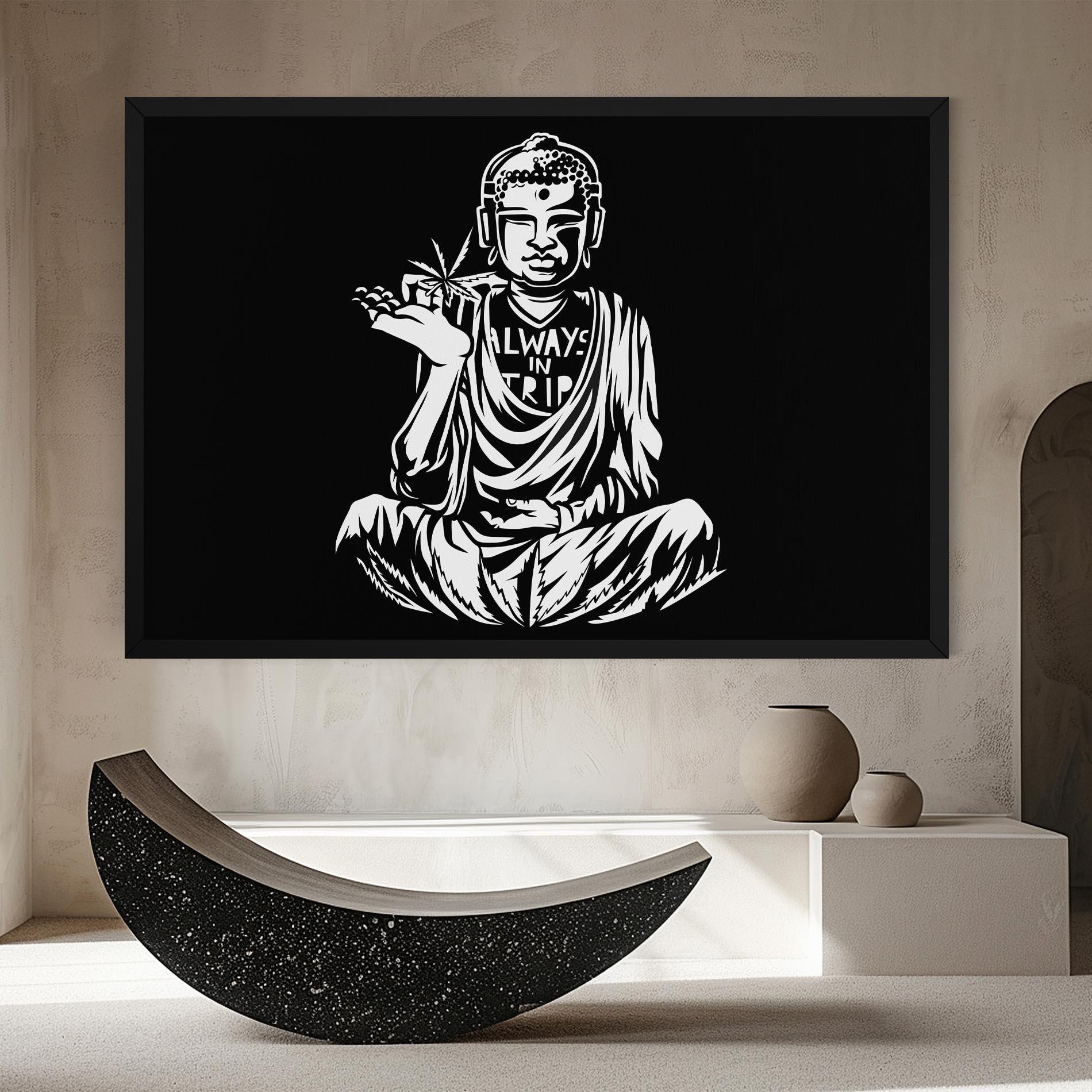 Картина на платно Always Trip mockup 8