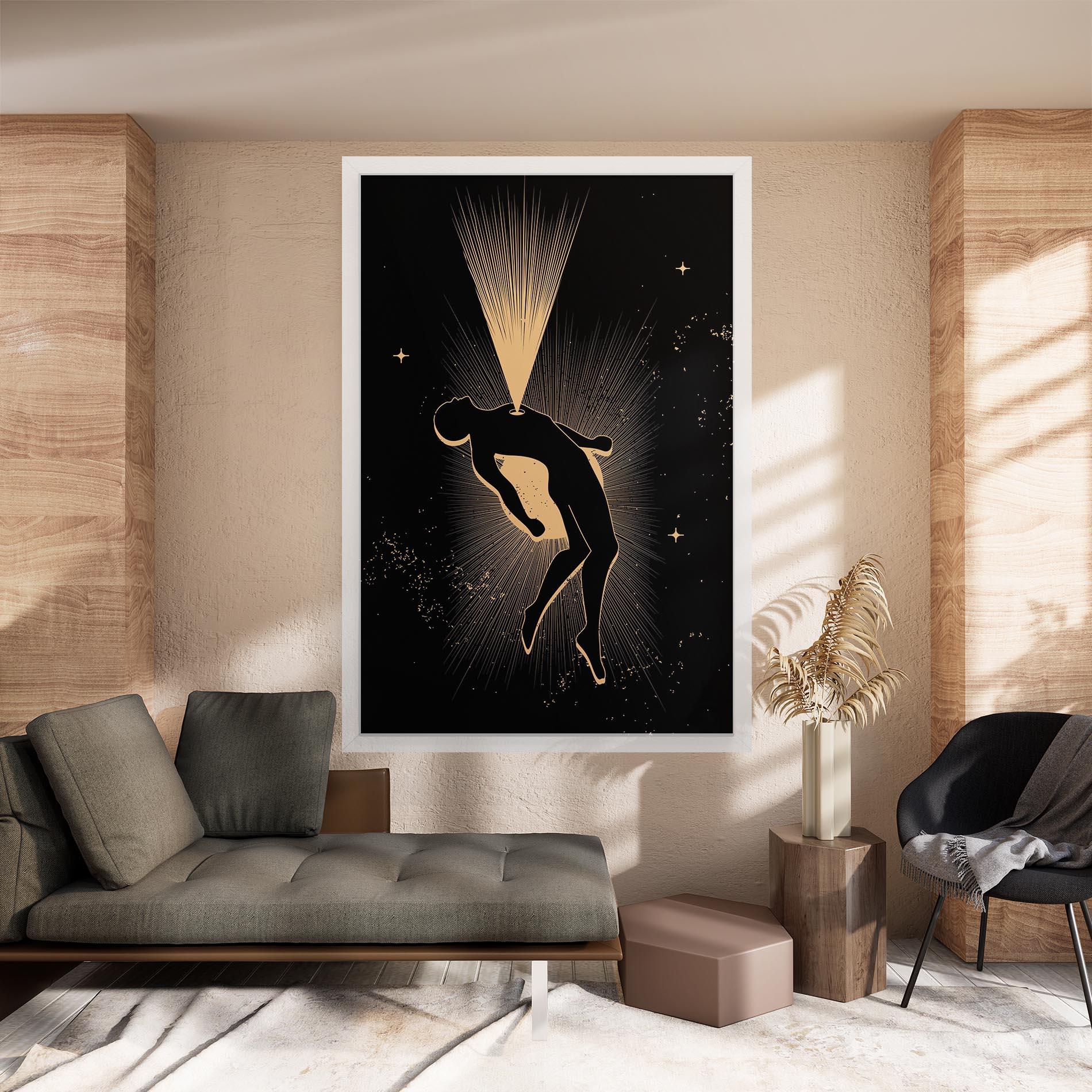 Картина на платно Body And Soul mockup 8