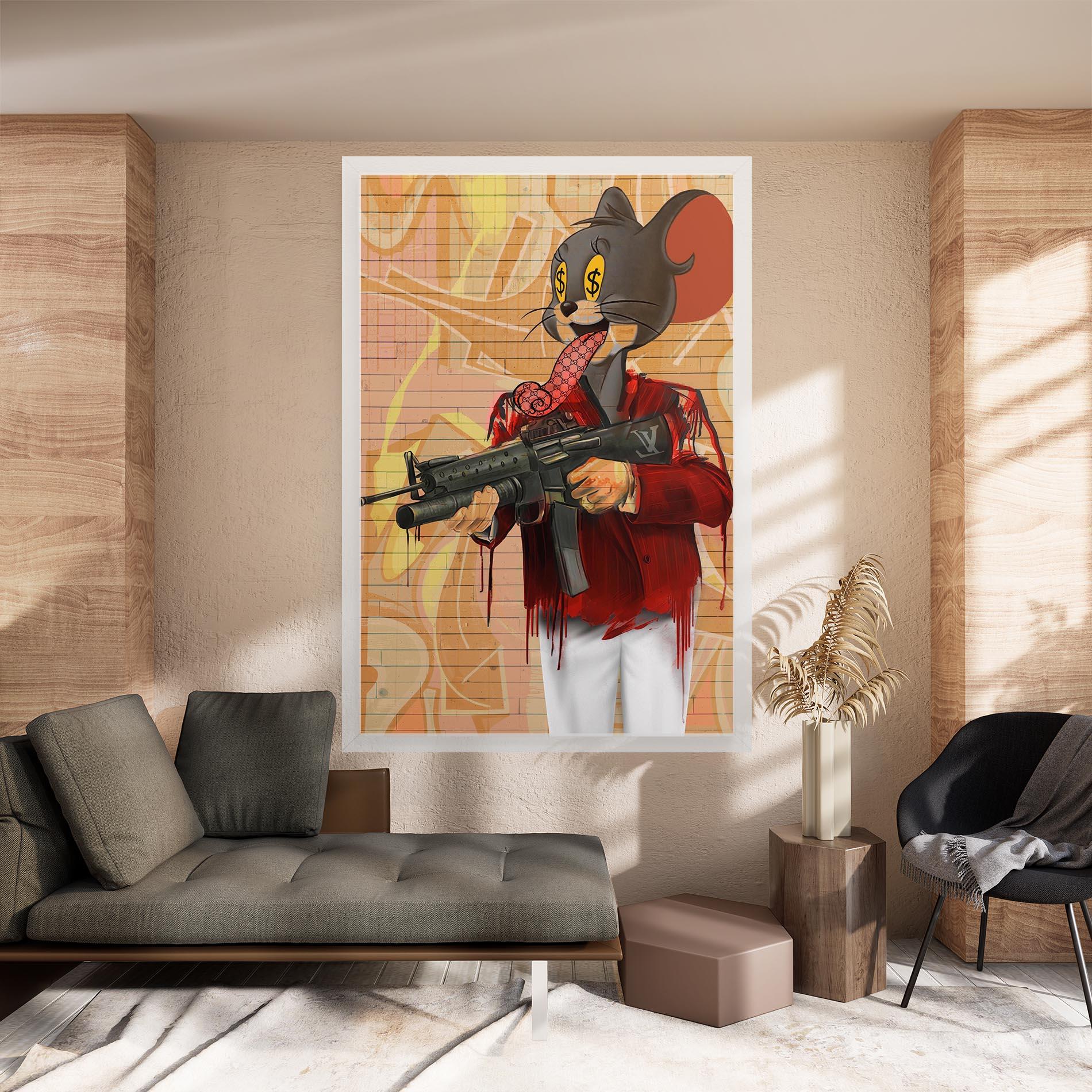 Картина на платно Jerry mockup 8