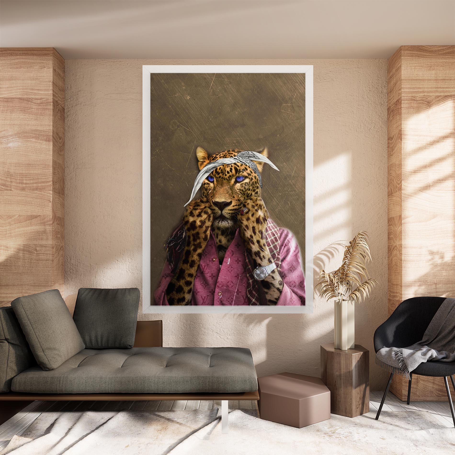 Картина на платно Ready To Fight mockup 8