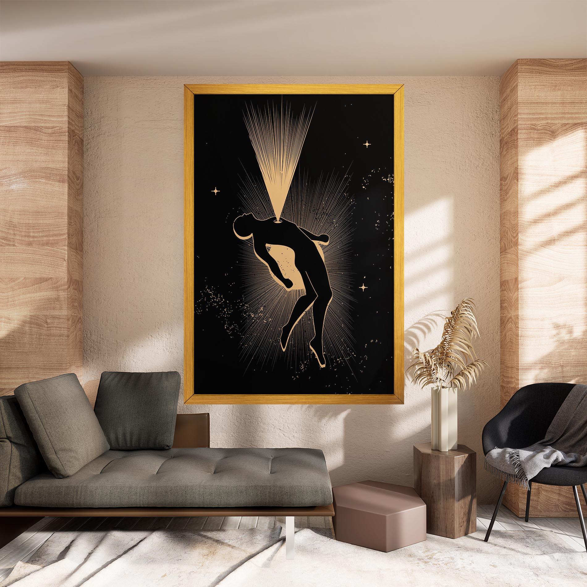 Картина на платно Body And Soul mockup 8