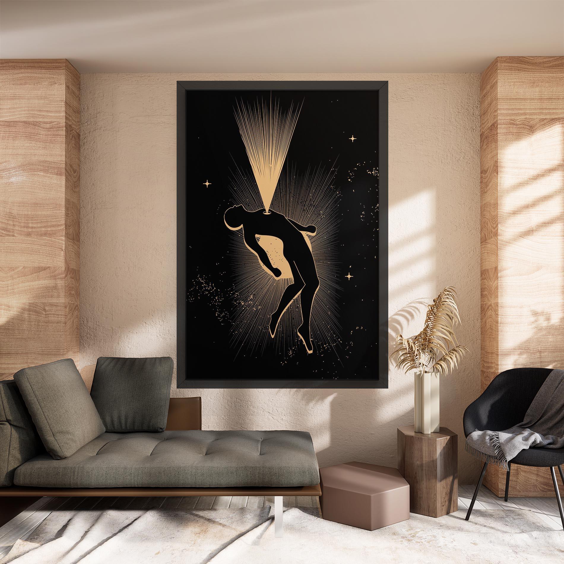 Картина на платно Body And Soul mockup 8