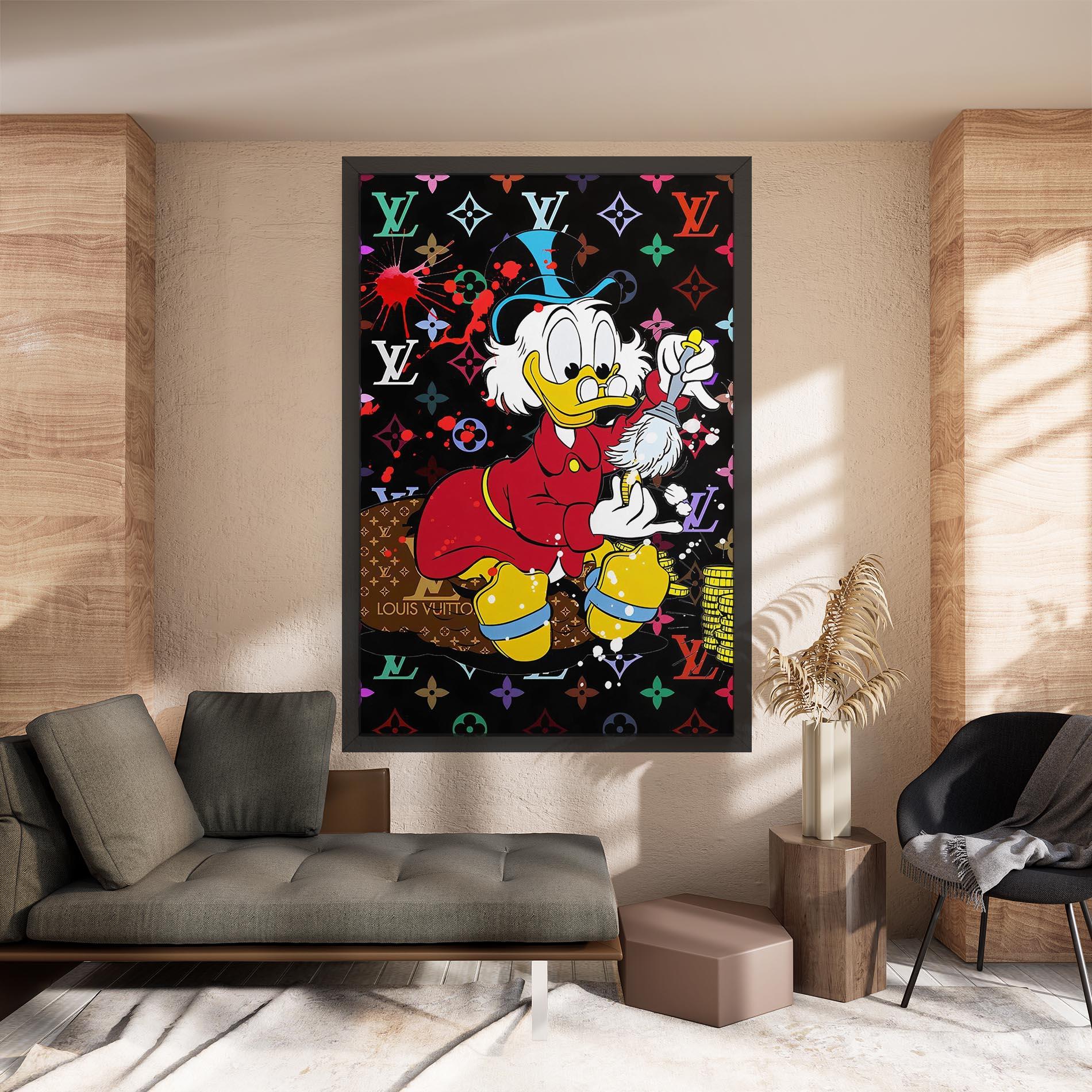 Картина на платно Clean Your Penny mockup 8