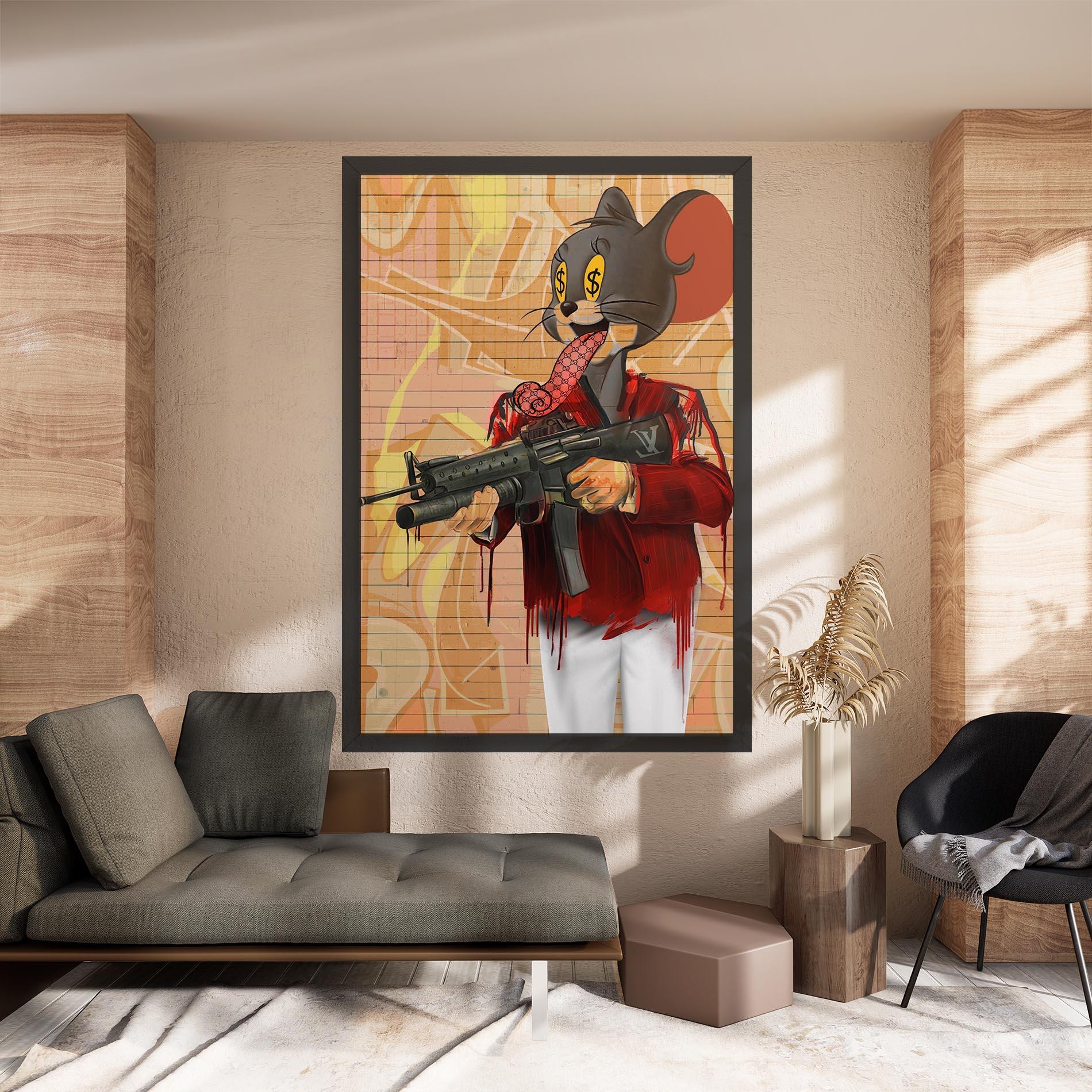 Картина на платно Jerry mockup 8