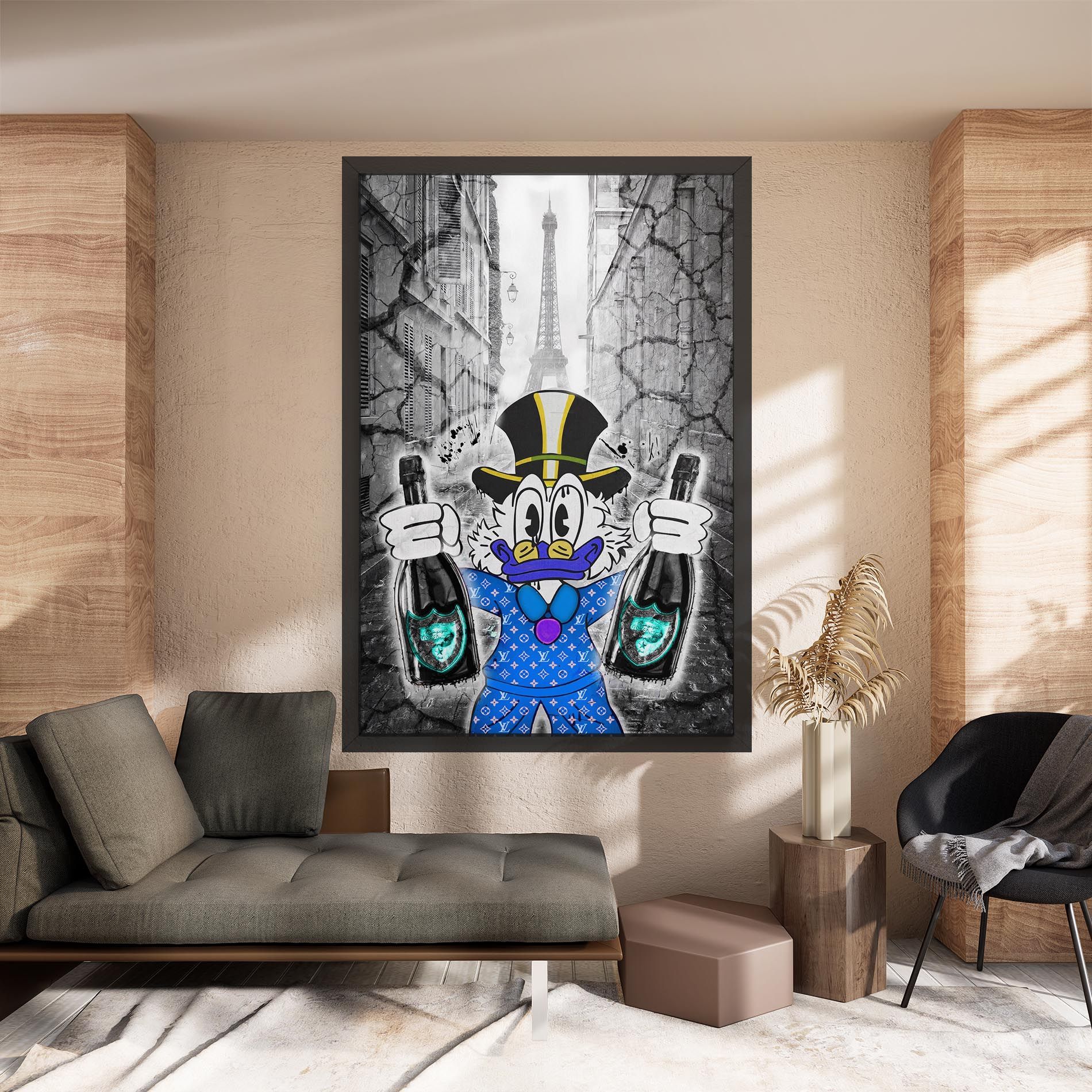 Wheres My Champagne Blue mockup 8