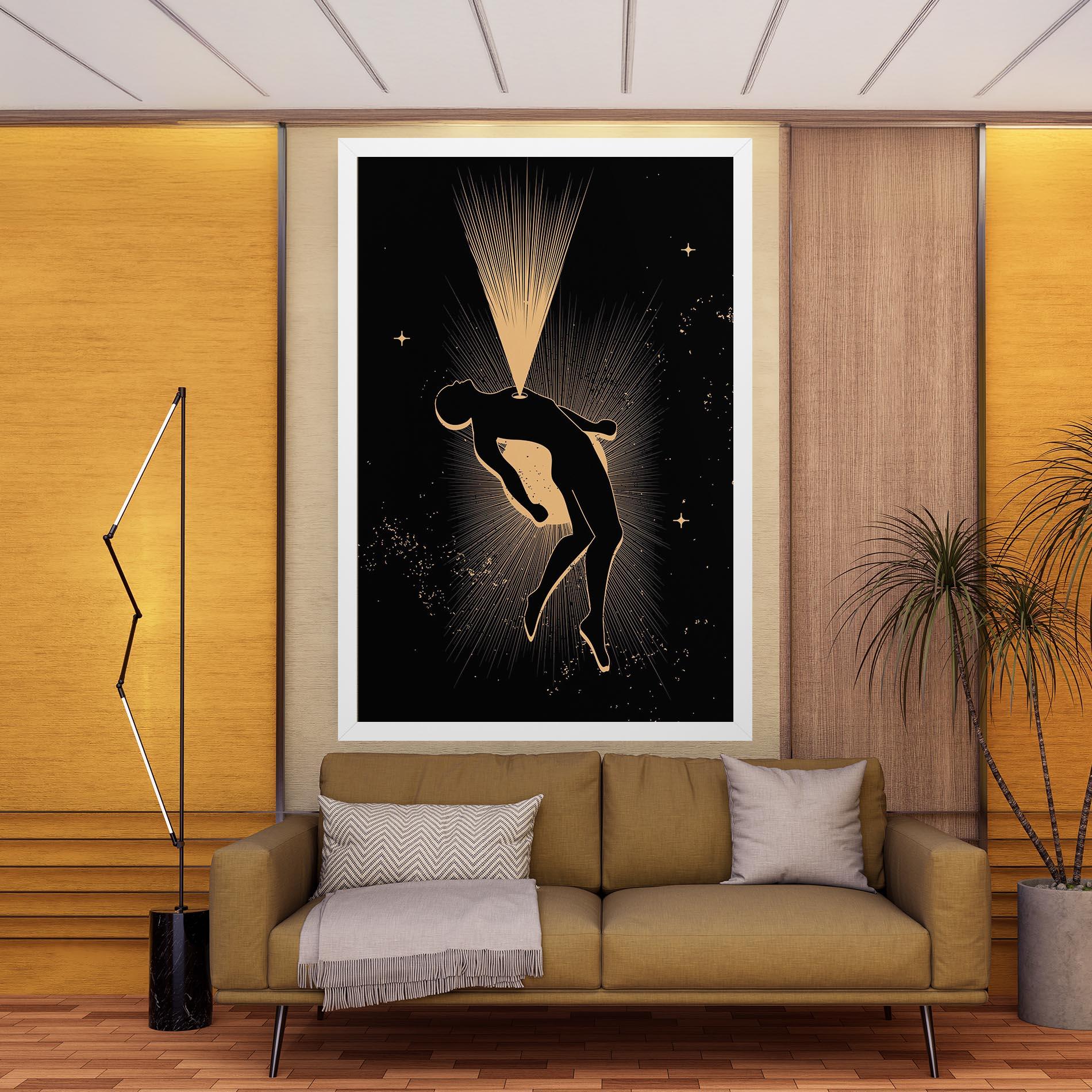 Картина на платно Body And Soul mockup 9