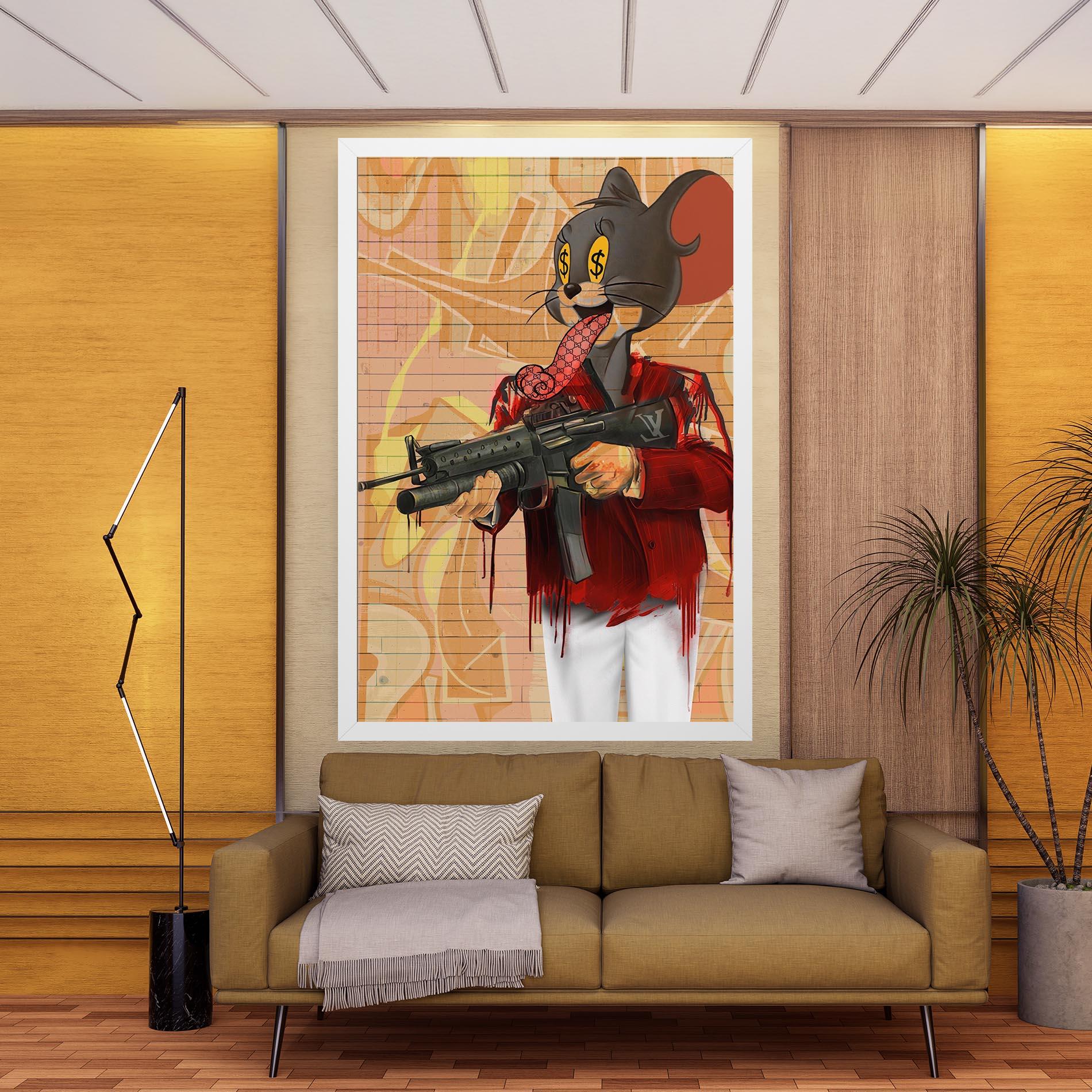 Картина на платно Jerry mockup 9