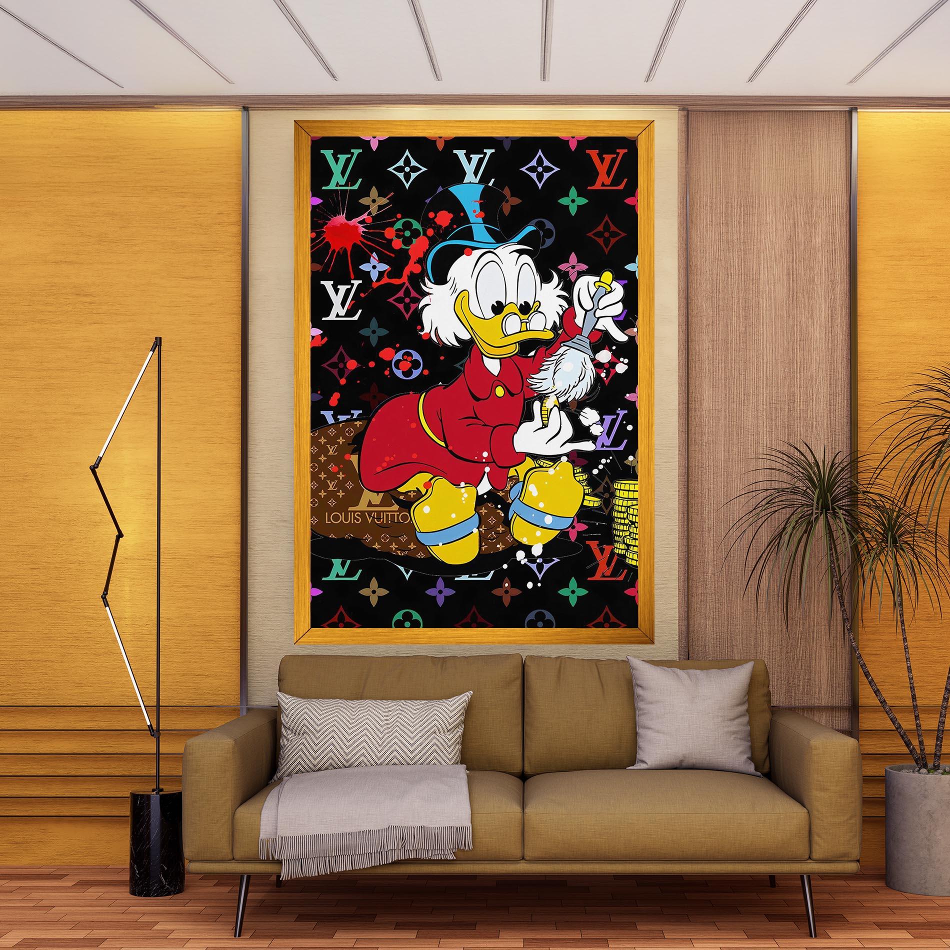 Картина на платно Clean Your Penny mockup 9