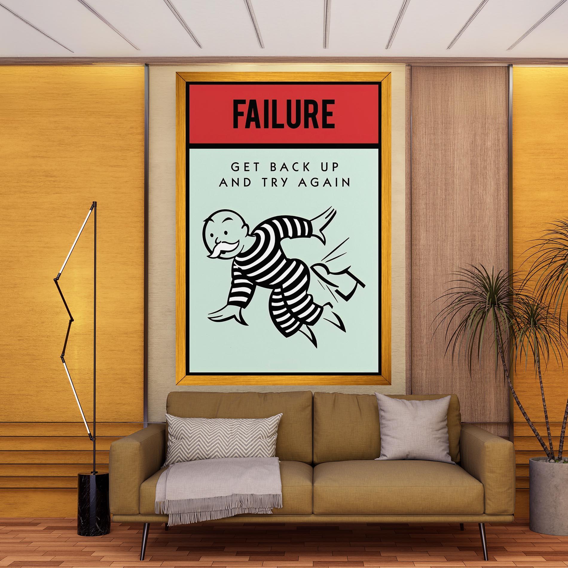Картина на платно FAILURE mockup 9
