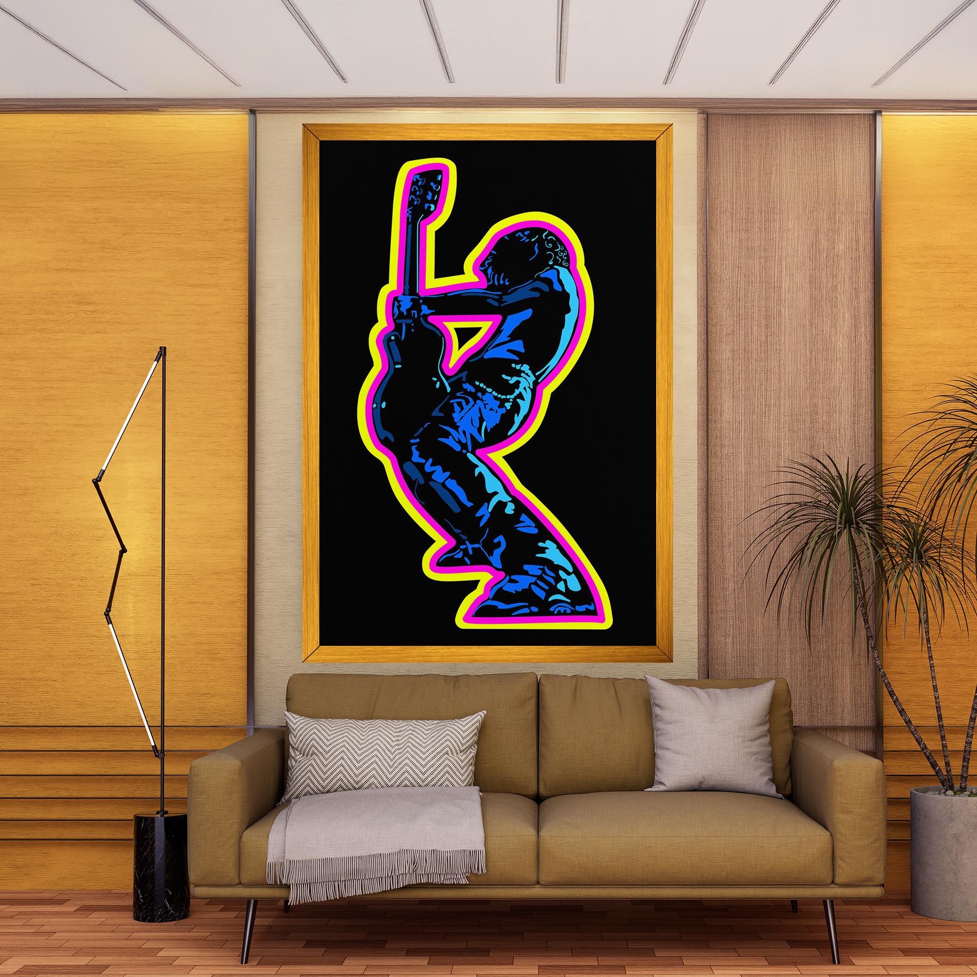 Guitarist Art mockup 9