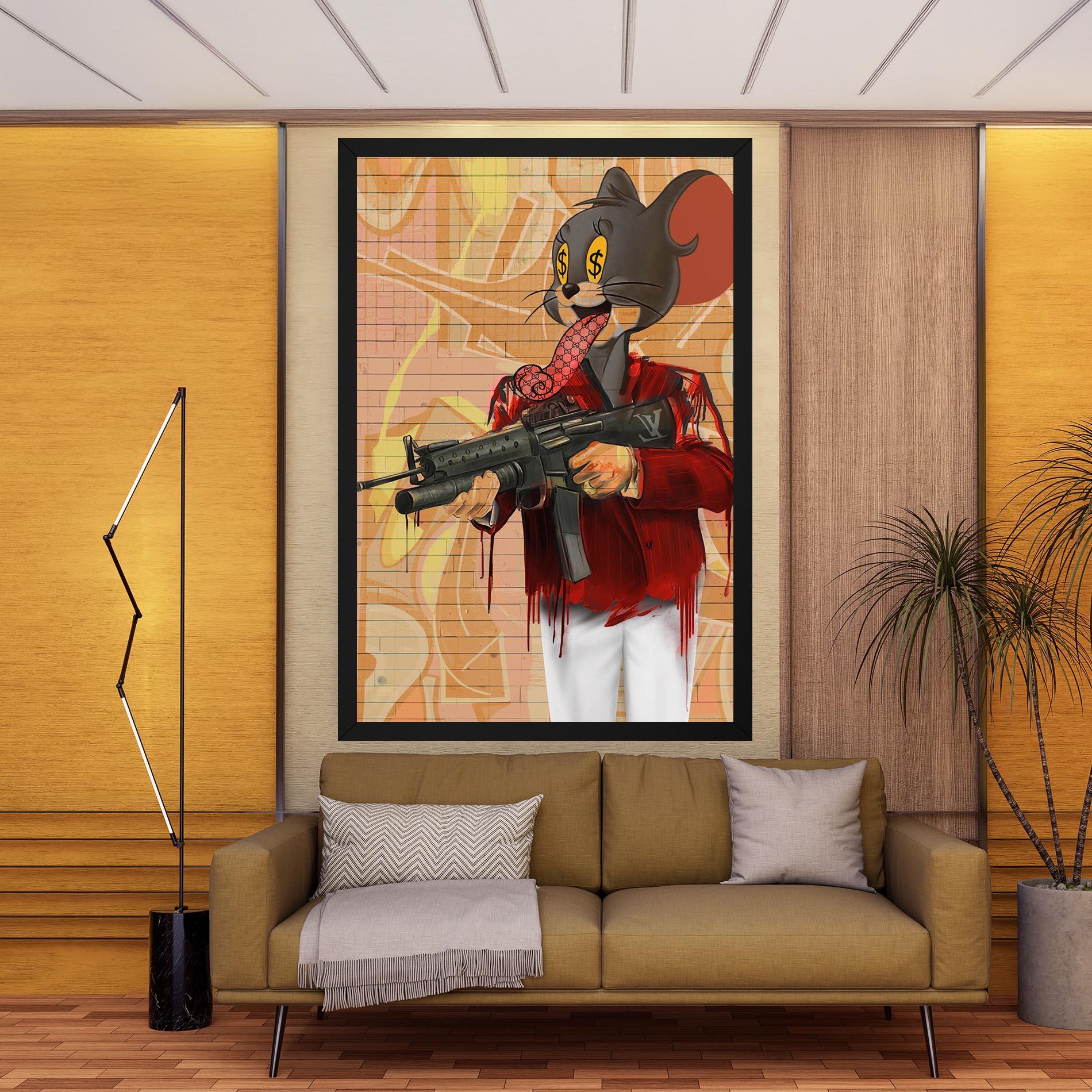 Картина на платно Jerry mockup 9