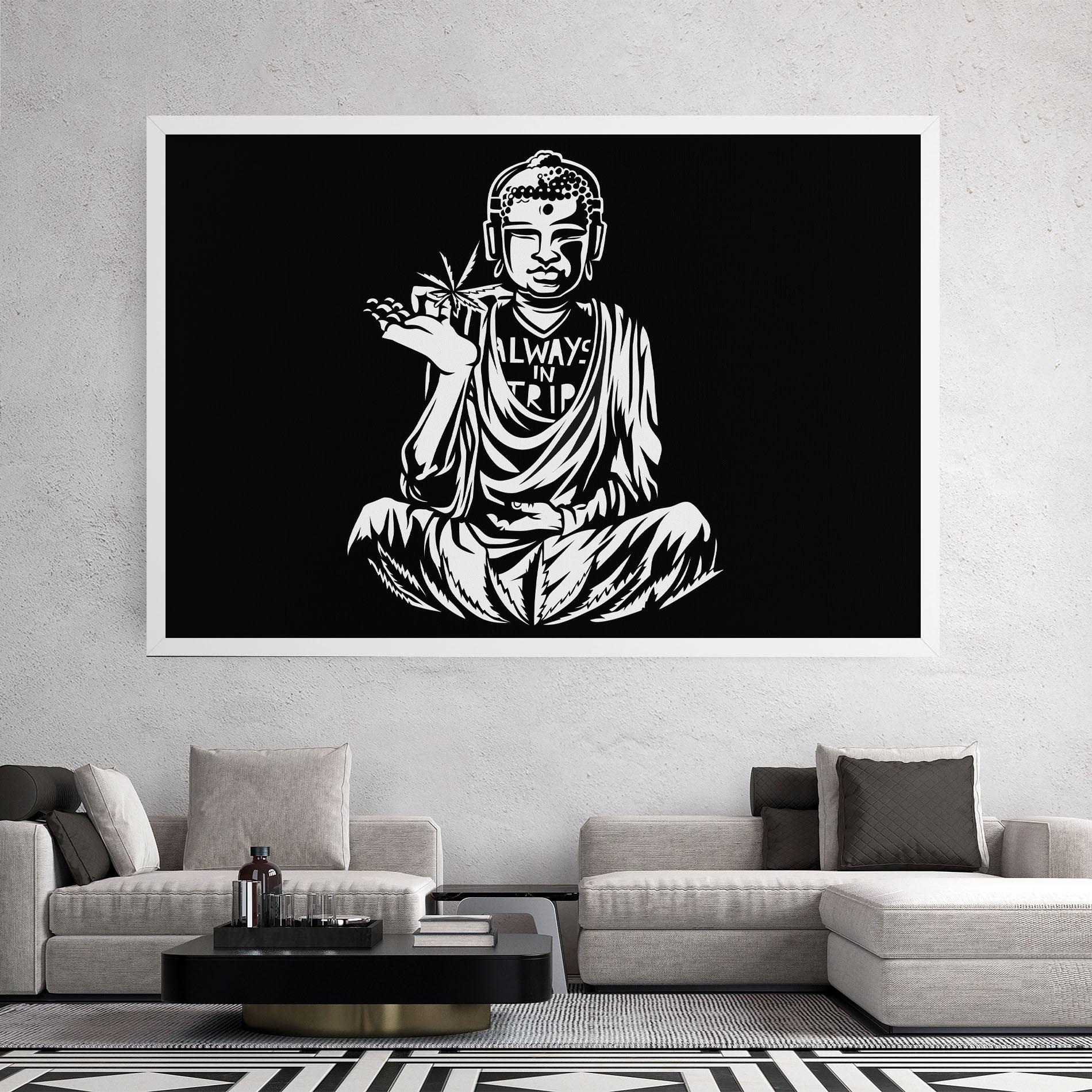 Картина на платно Always Trip mockup 2