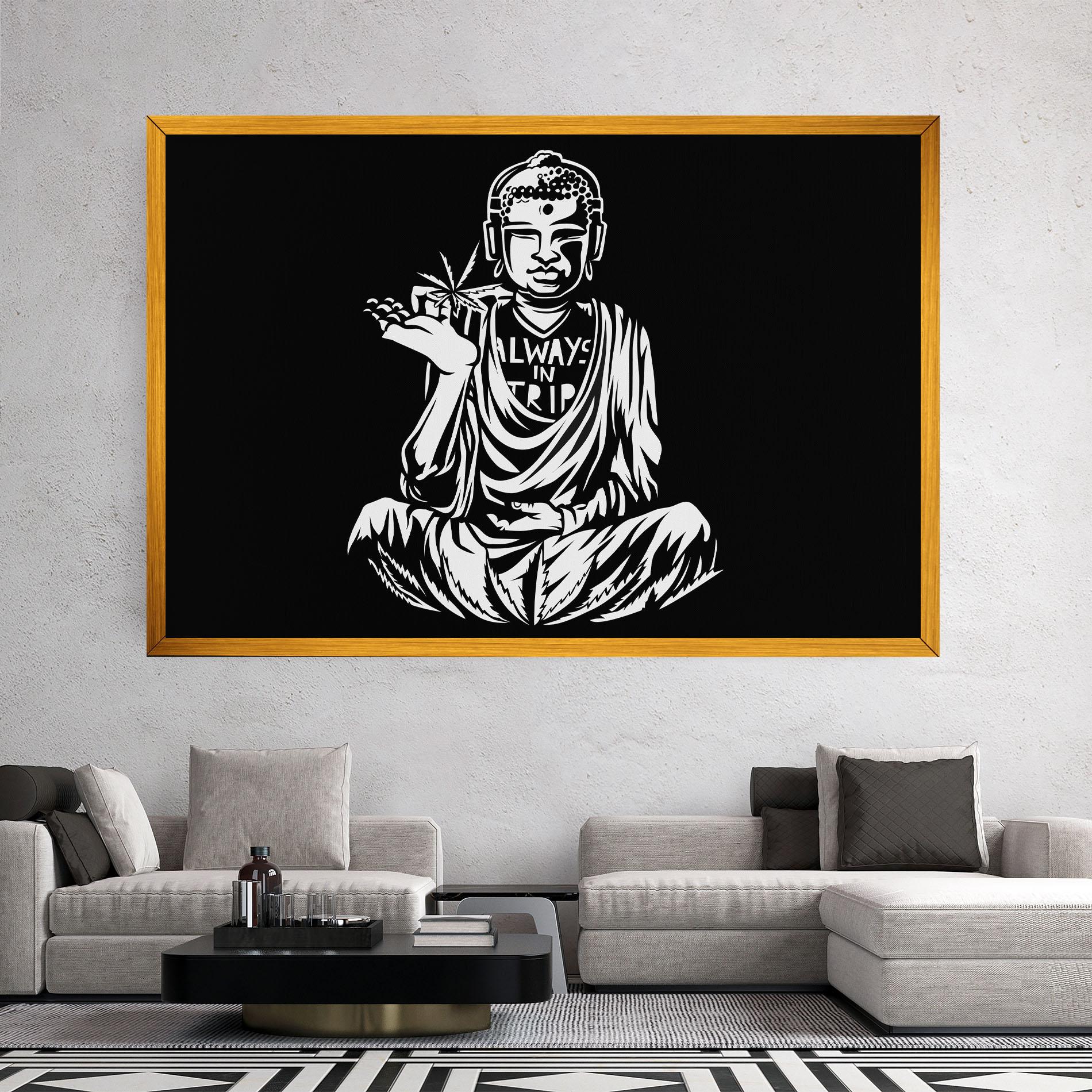 Картина на платно Always Trip mockup 2