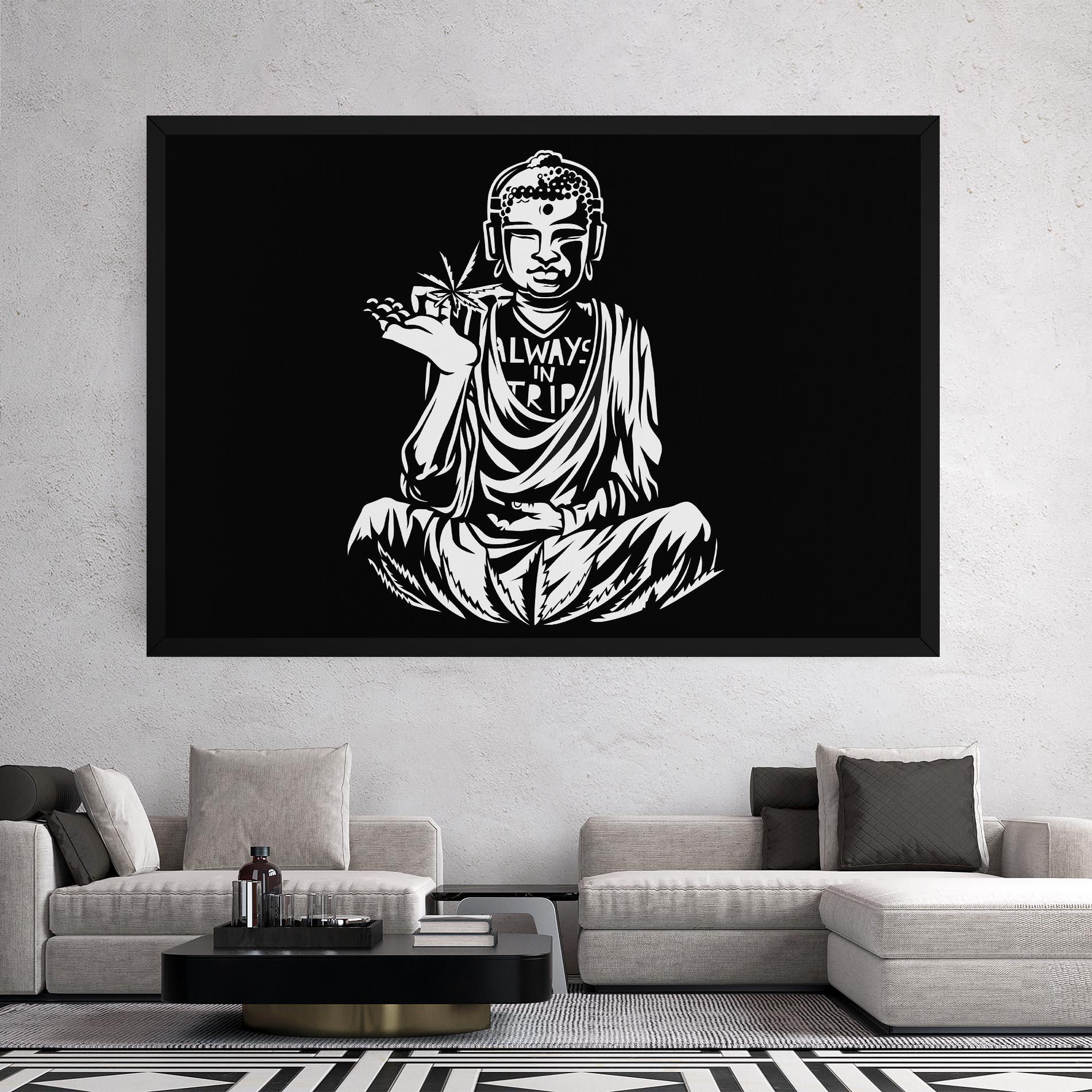 Картина на платно Always Trip mockup 2