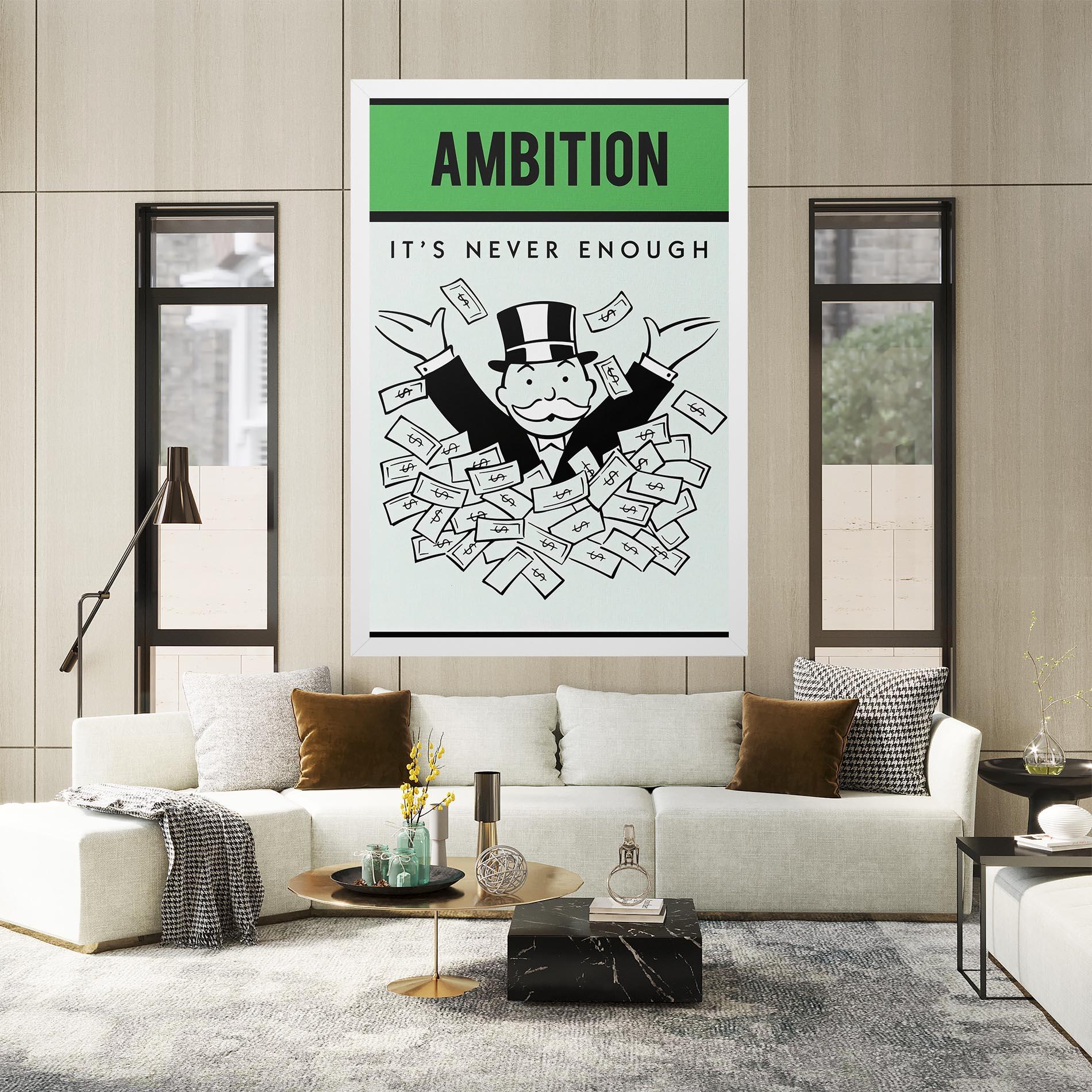 Картина на платно AMBITION mockup 2