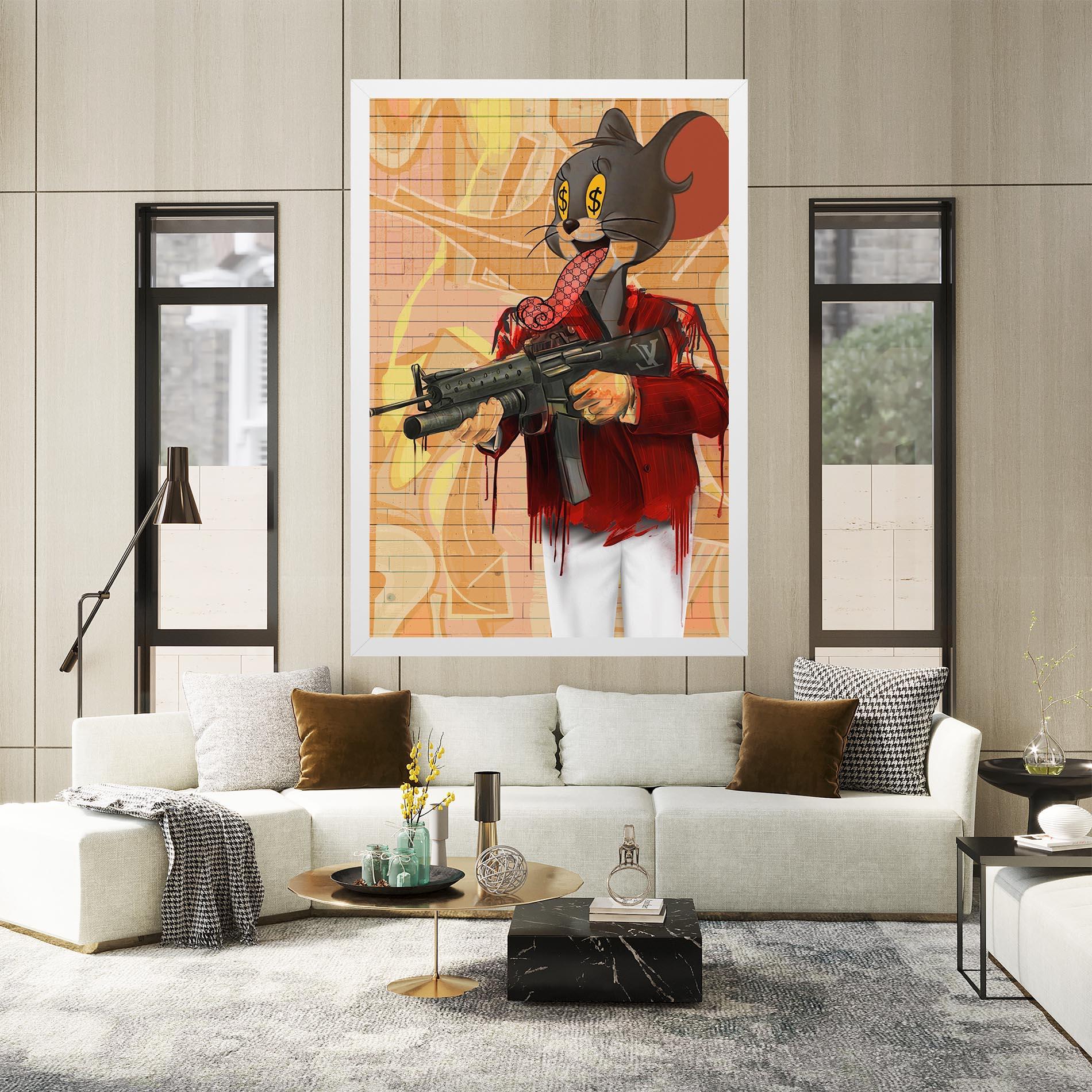 Картина на платно Jerry mockup 2