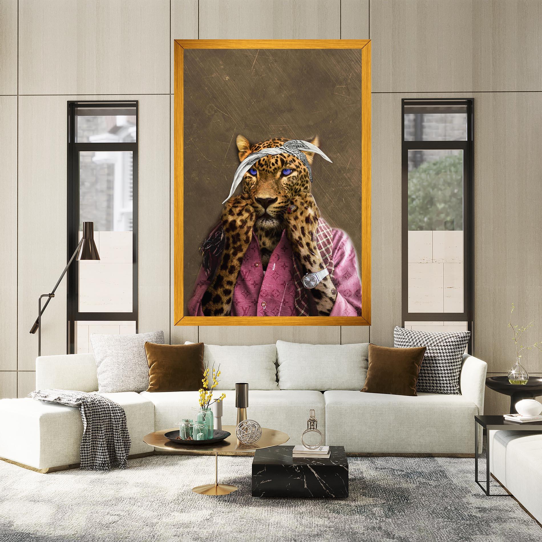 Картина на платно Ready To Fight mockup 2