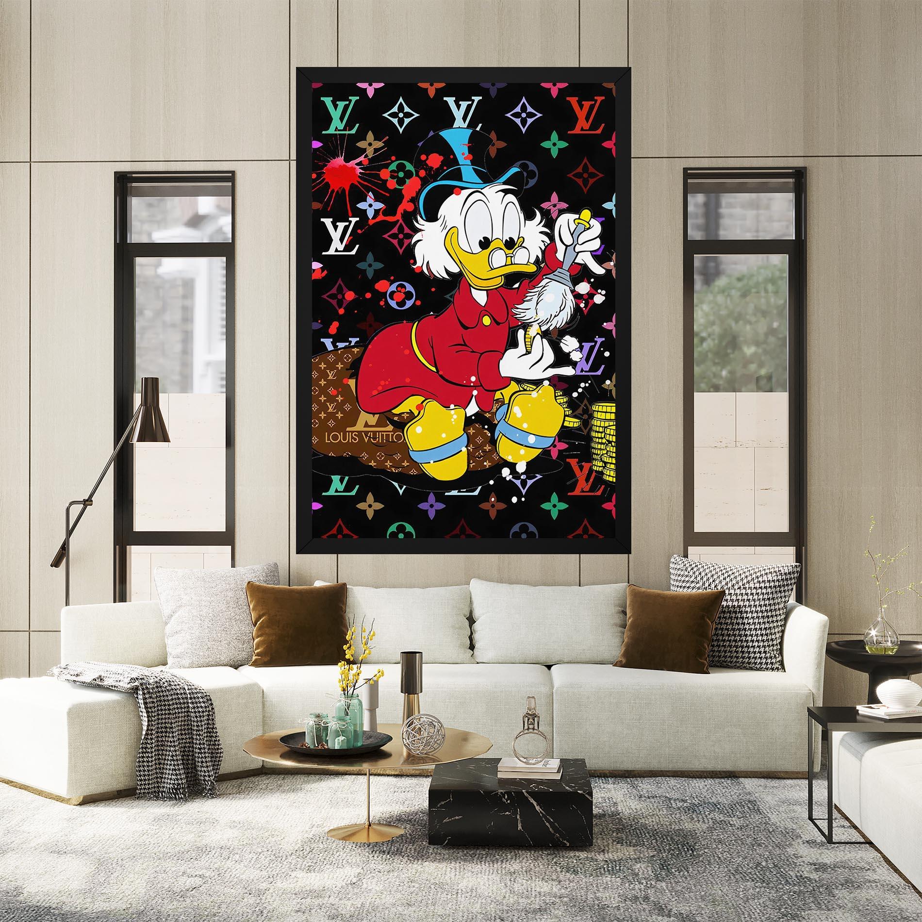 Картина на платно Clean Your Penny mockup 2