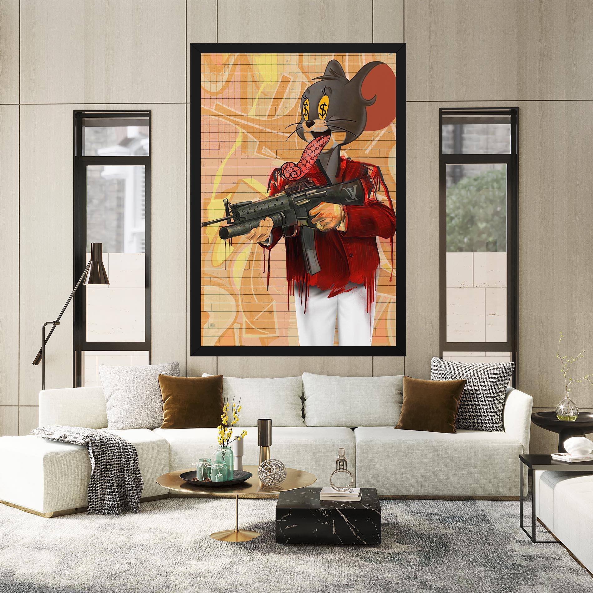 Картина на платно Jerry mockup 2