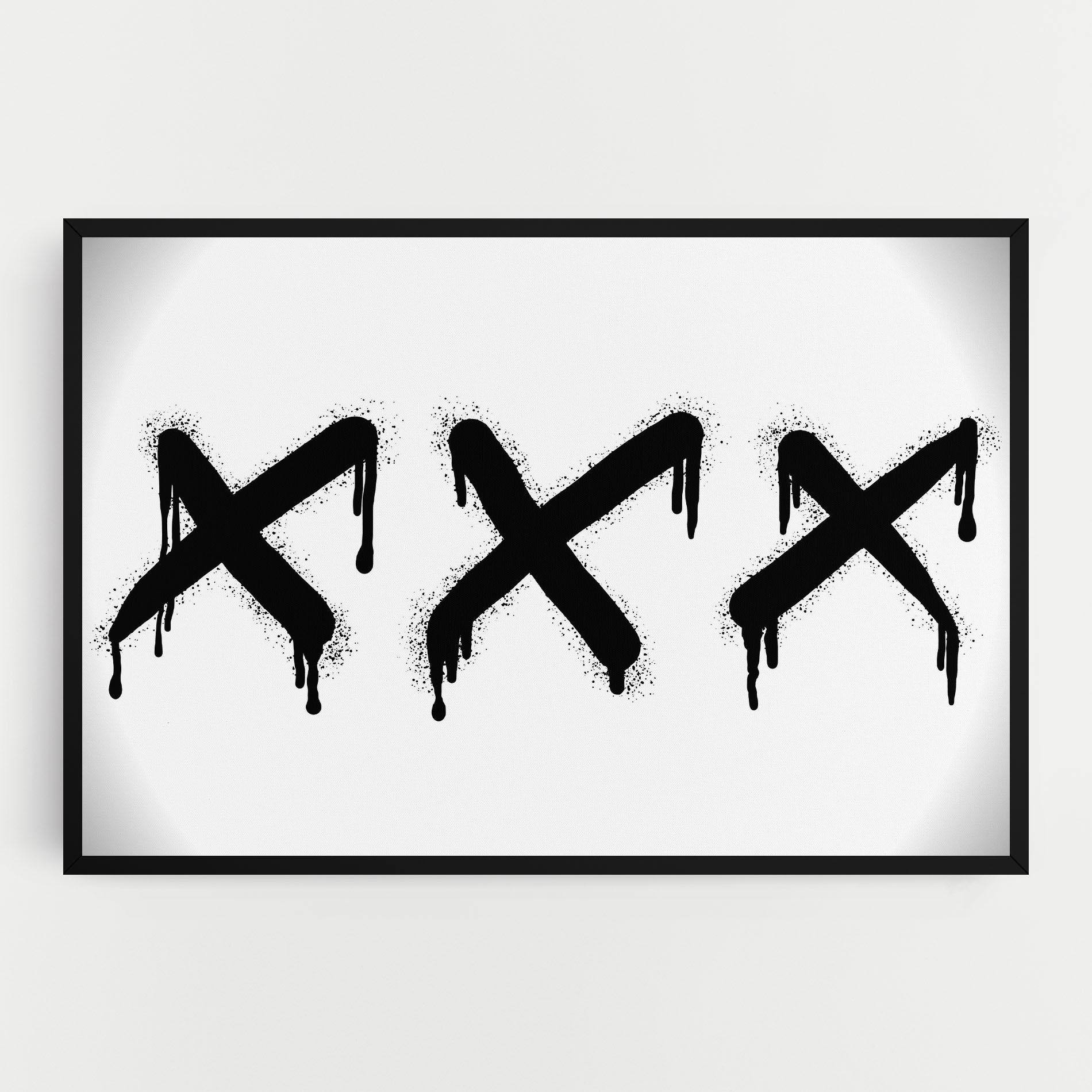 Картина на платно Grafiti X Spray mockup 0