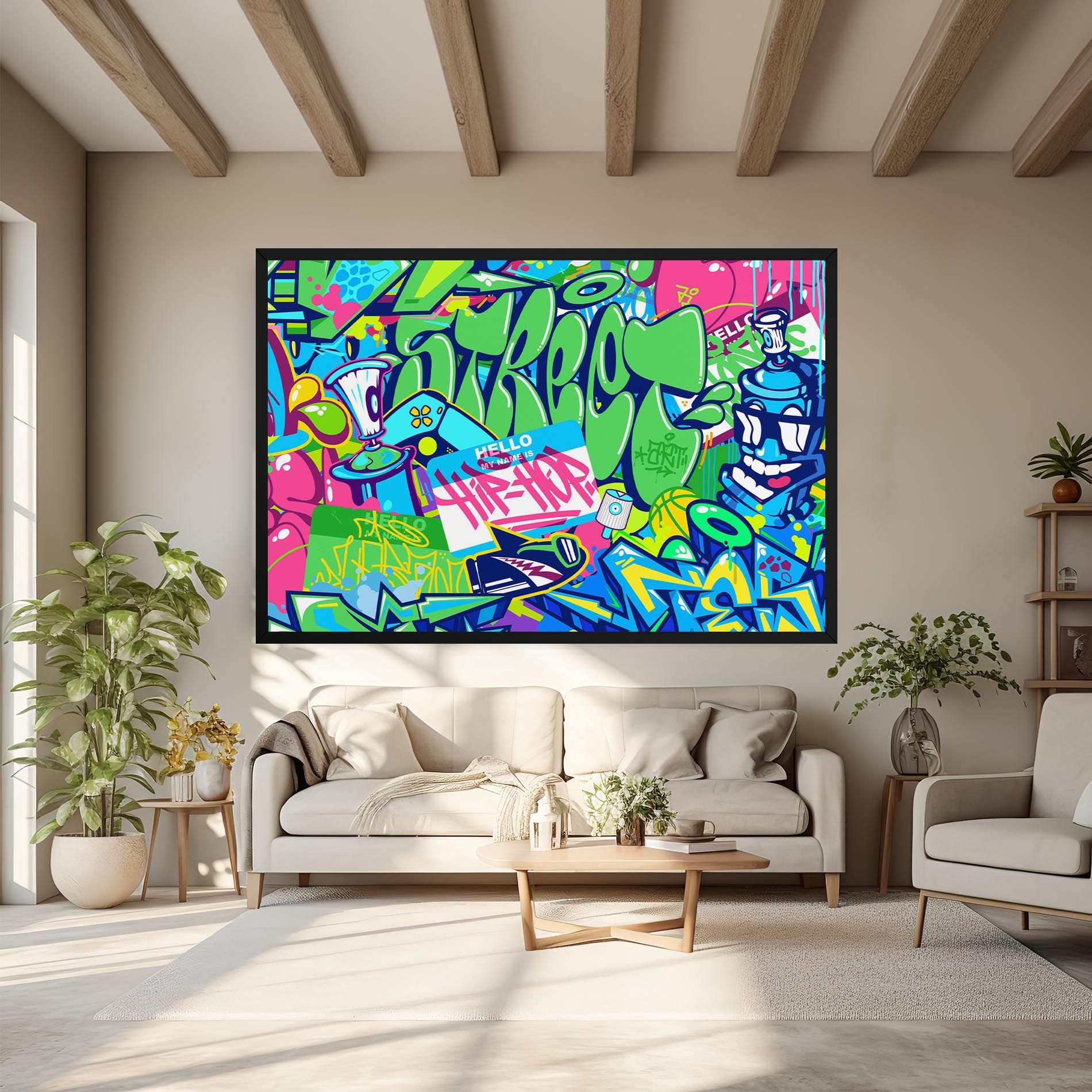 Colorful Hip Hop mockup 6