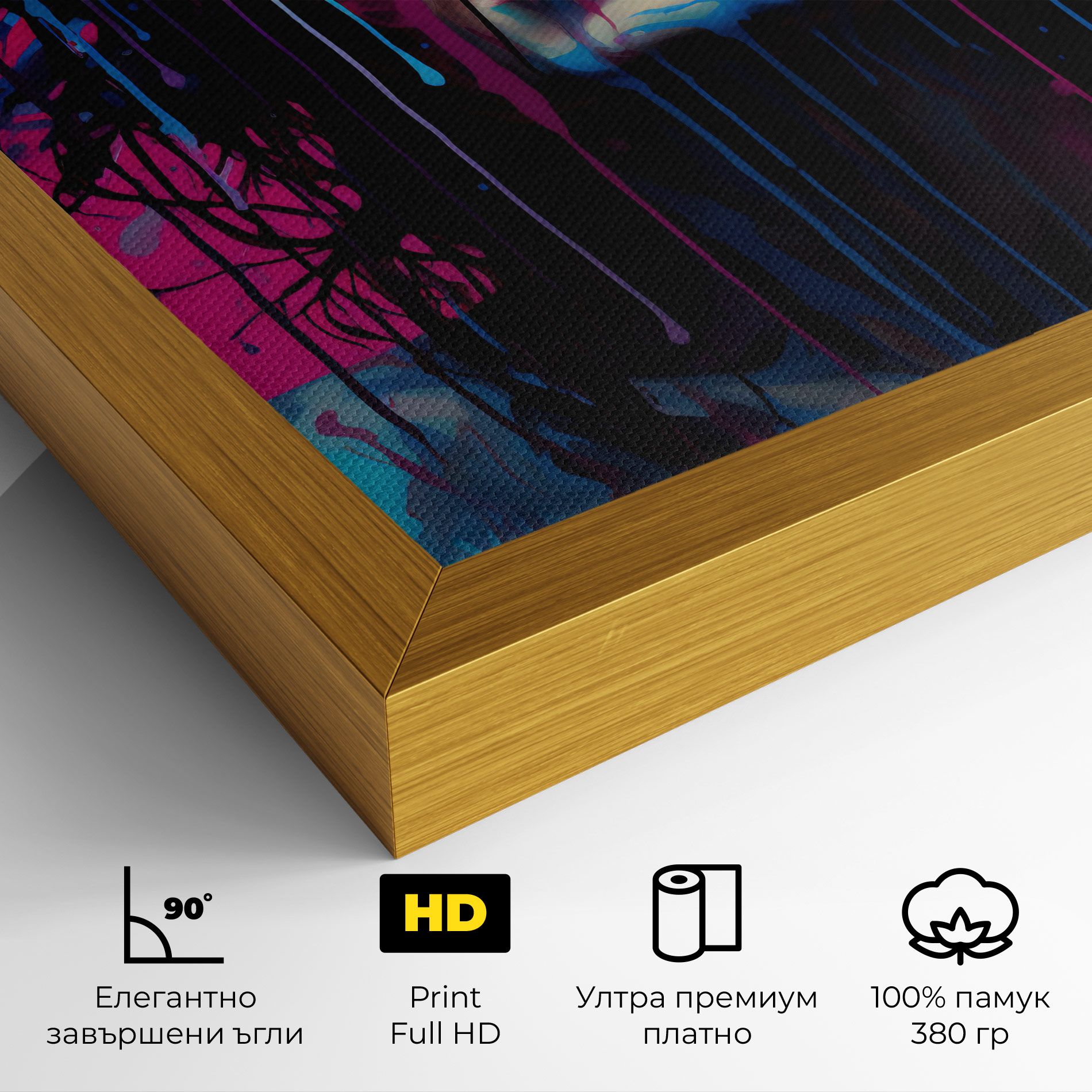 Blue Pink Woman mockup 4