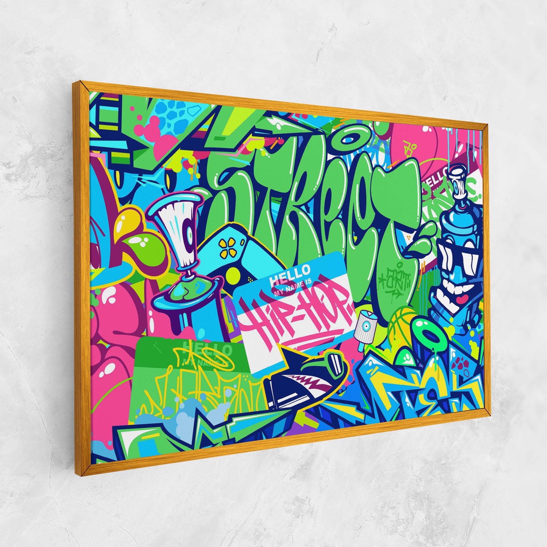 Colorful Hip Hop mockup 1