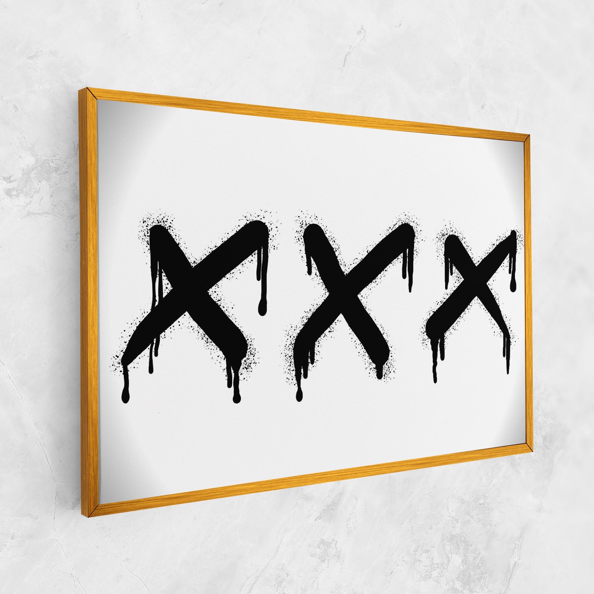 Картина на платно Grafiti X Spray mockup 1