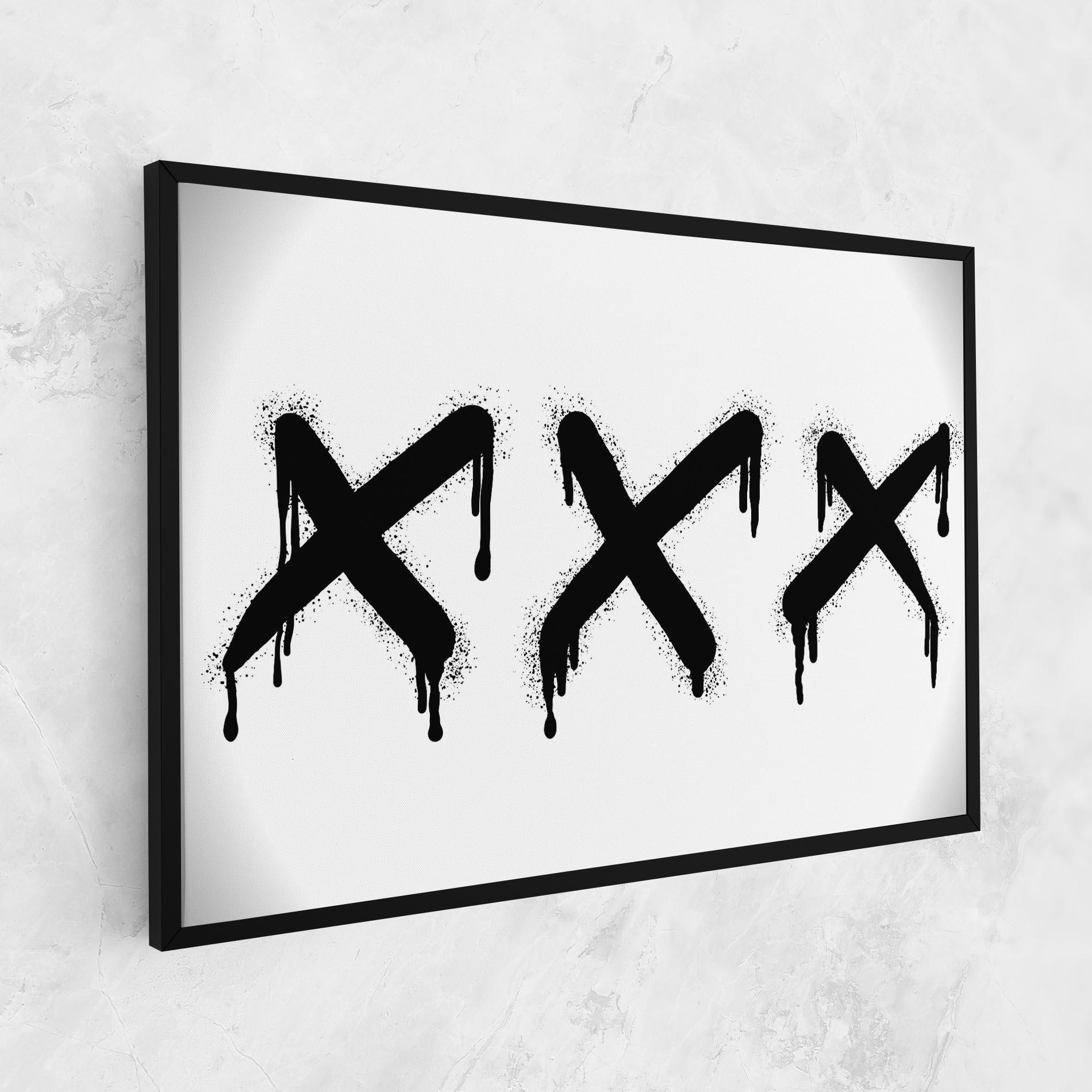 Картина на платно Grafiti X Spray mockup 1