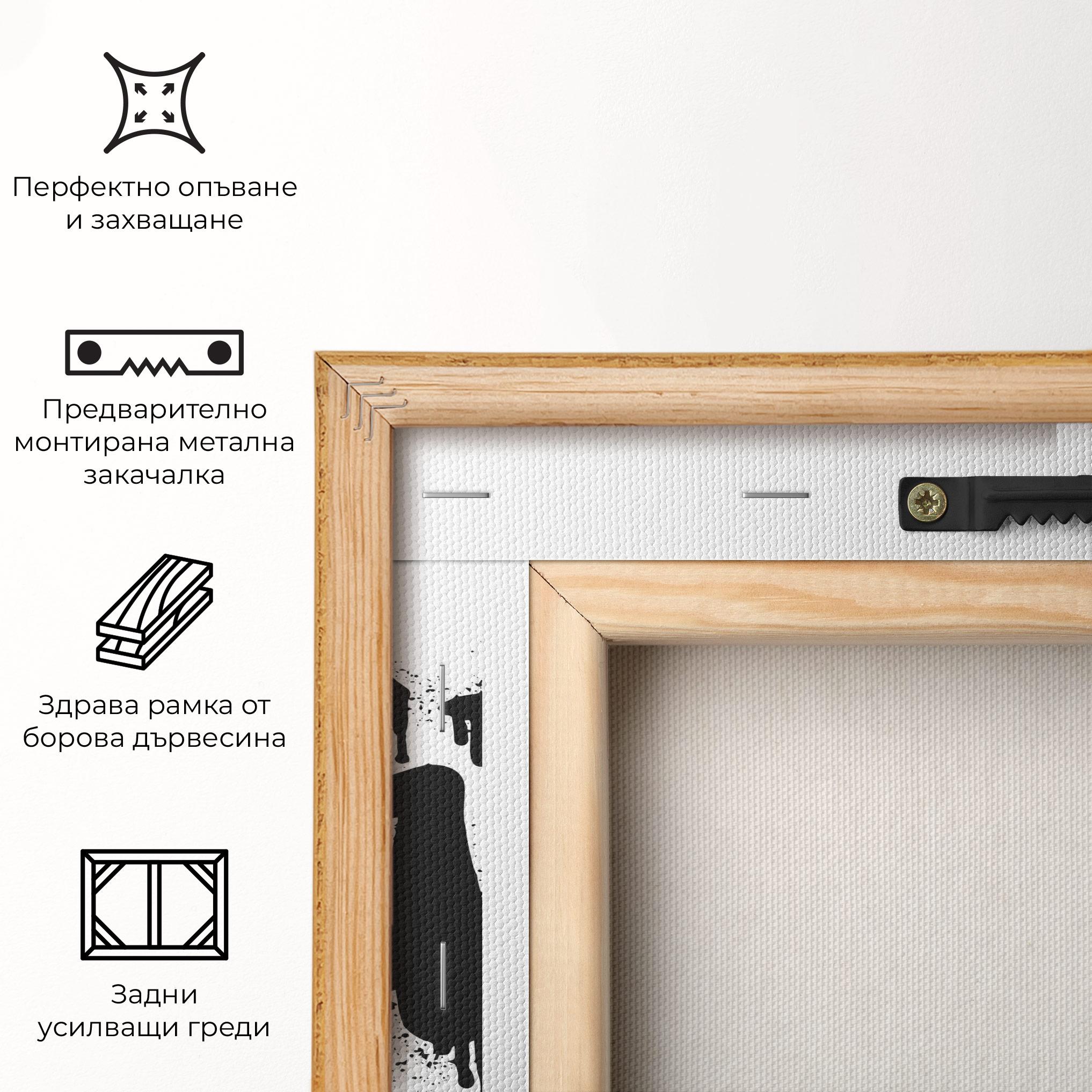 Картина на платно Savage Graffiti Spray mockup 5