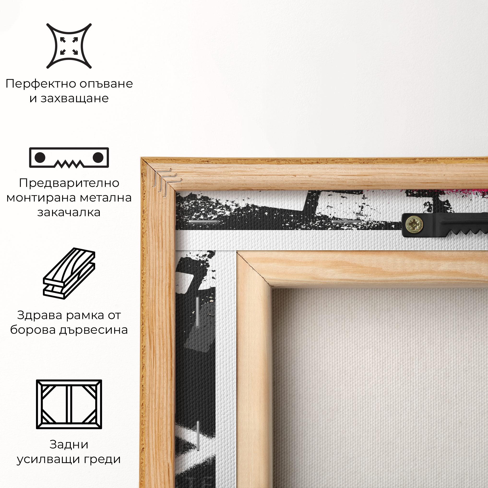 Картина на платно Skater Spray mockup 5