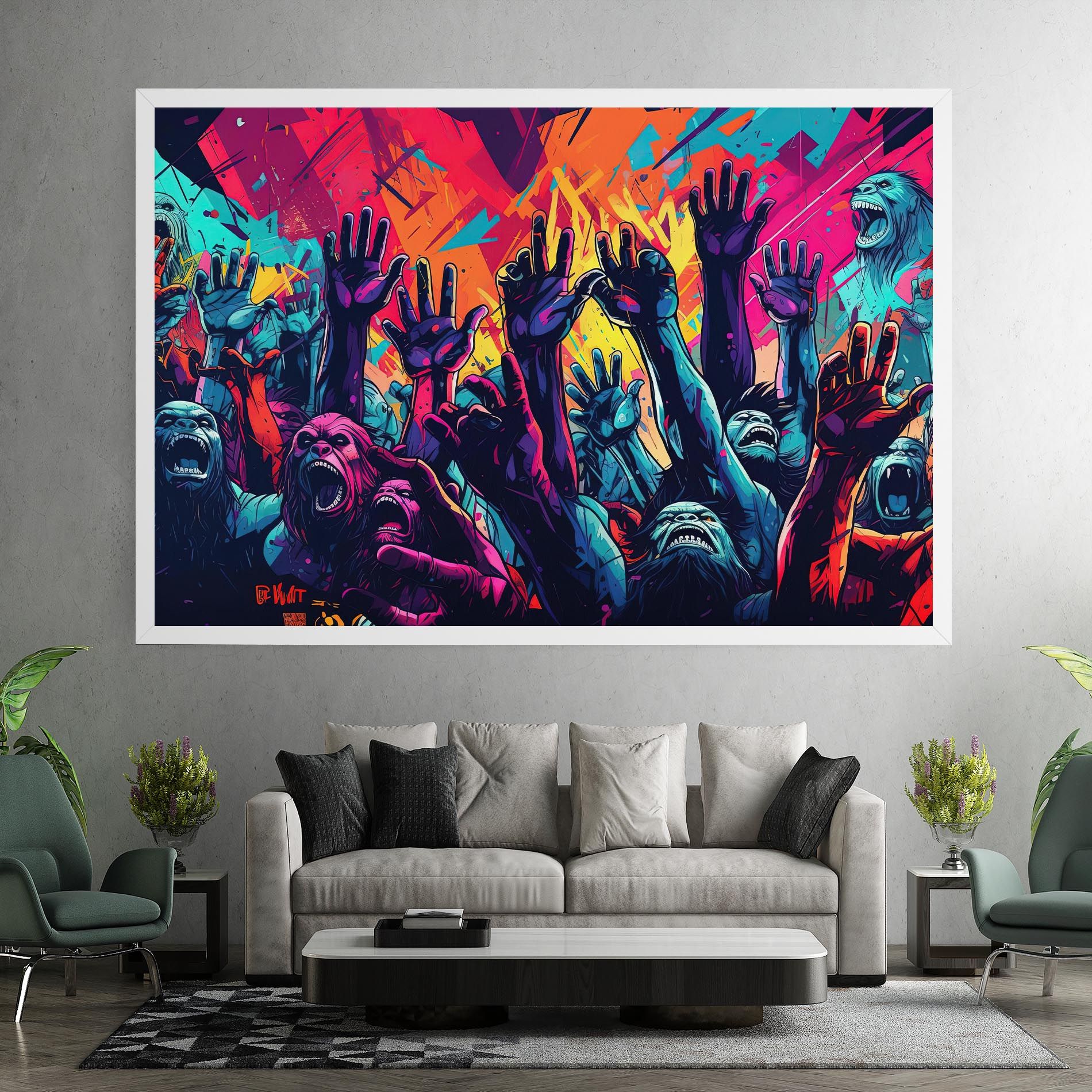 Graffiti Animals mockup 7