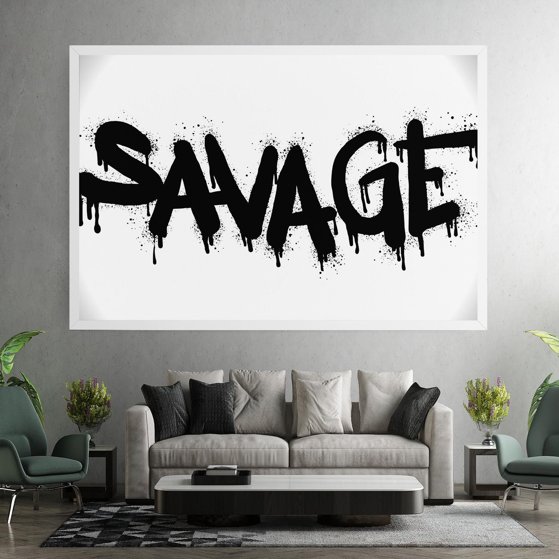 Savage Graffiti Spray mockup 7