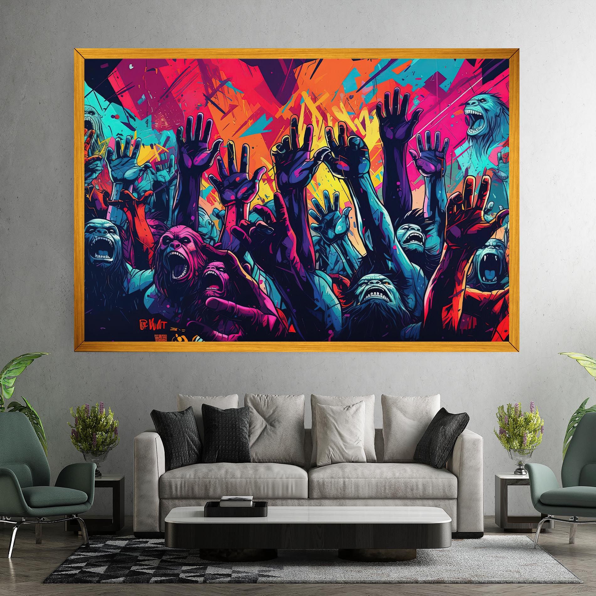 Graffiti Animals mockup 7