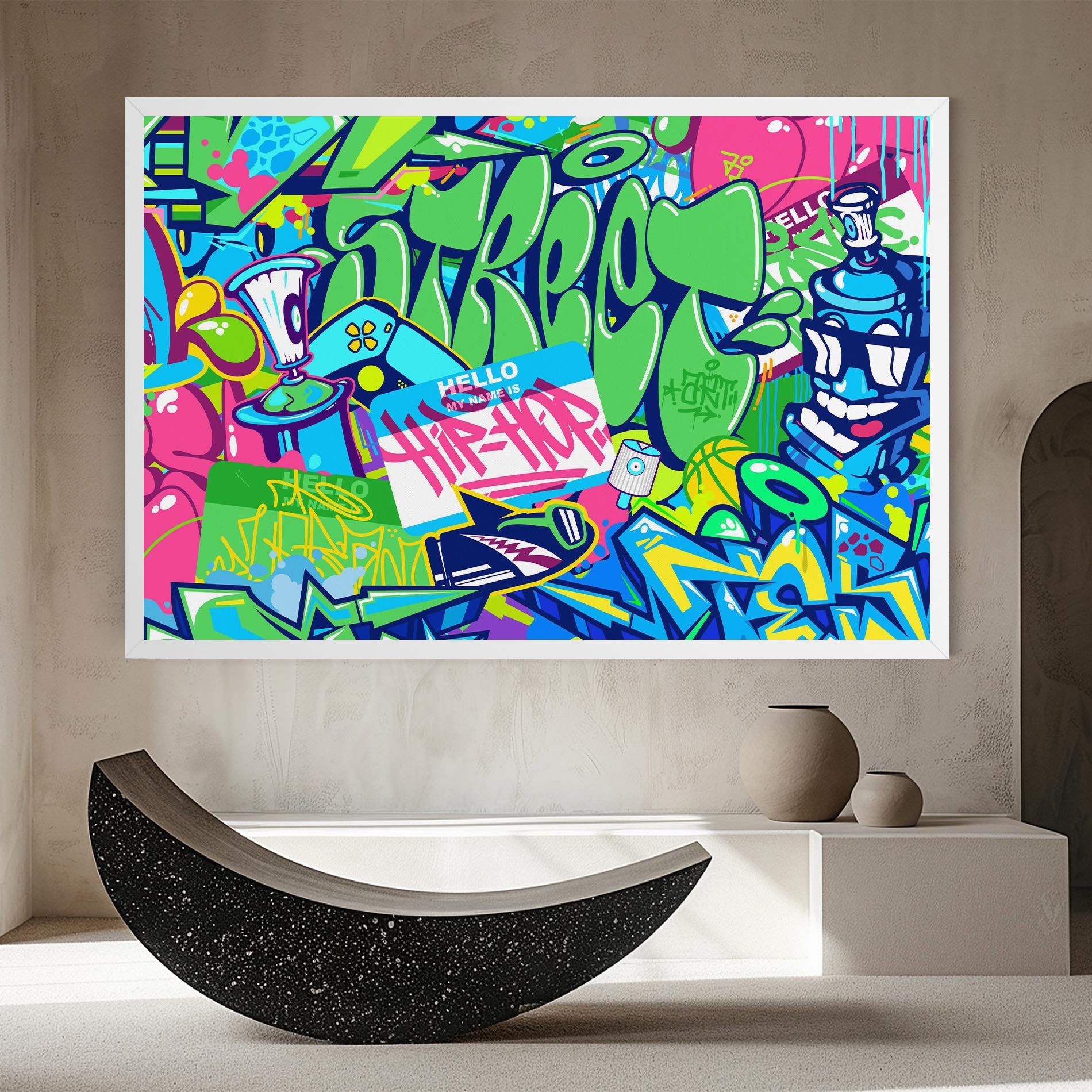 Colorful Hip Hop mockup 8