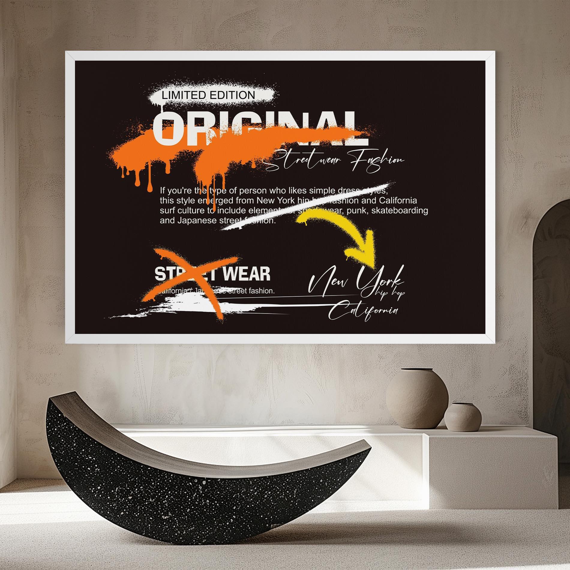 Картина на платно Original Style Graffiti mockup 8