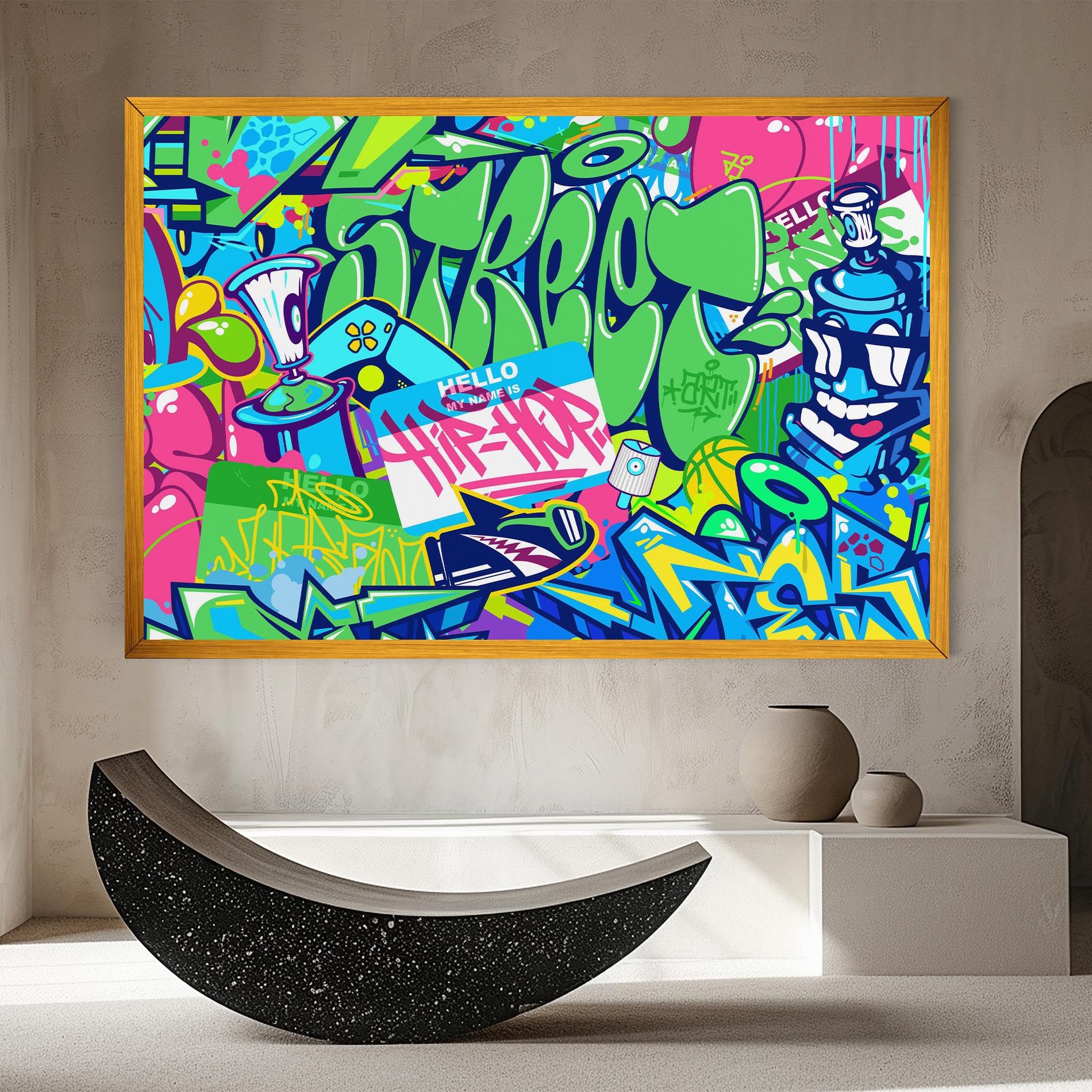 Colorful Hip Hop mockup 8