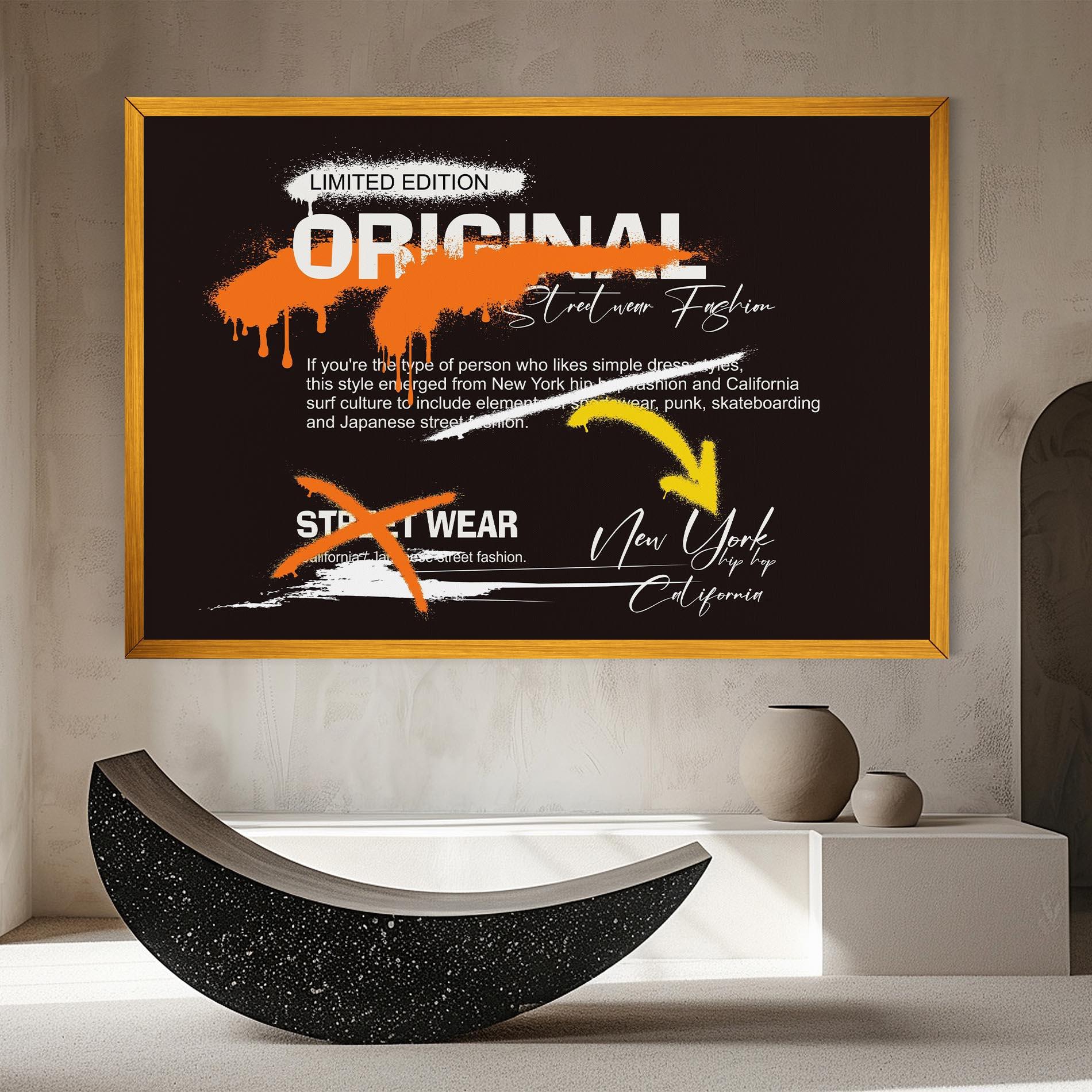 Картина на платно Original Style Graffiti mockup 8