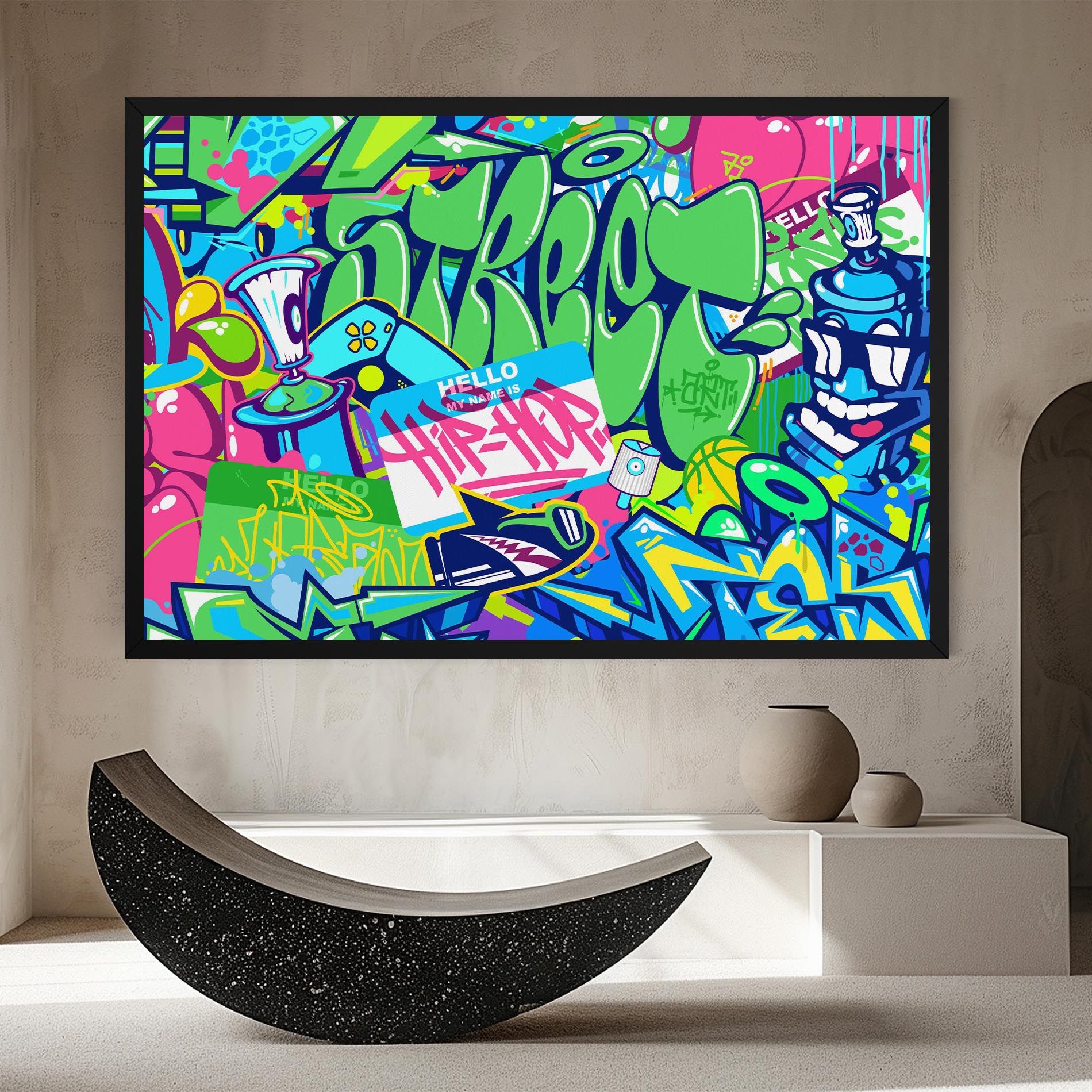 Colorful Hip Hop mockup 8