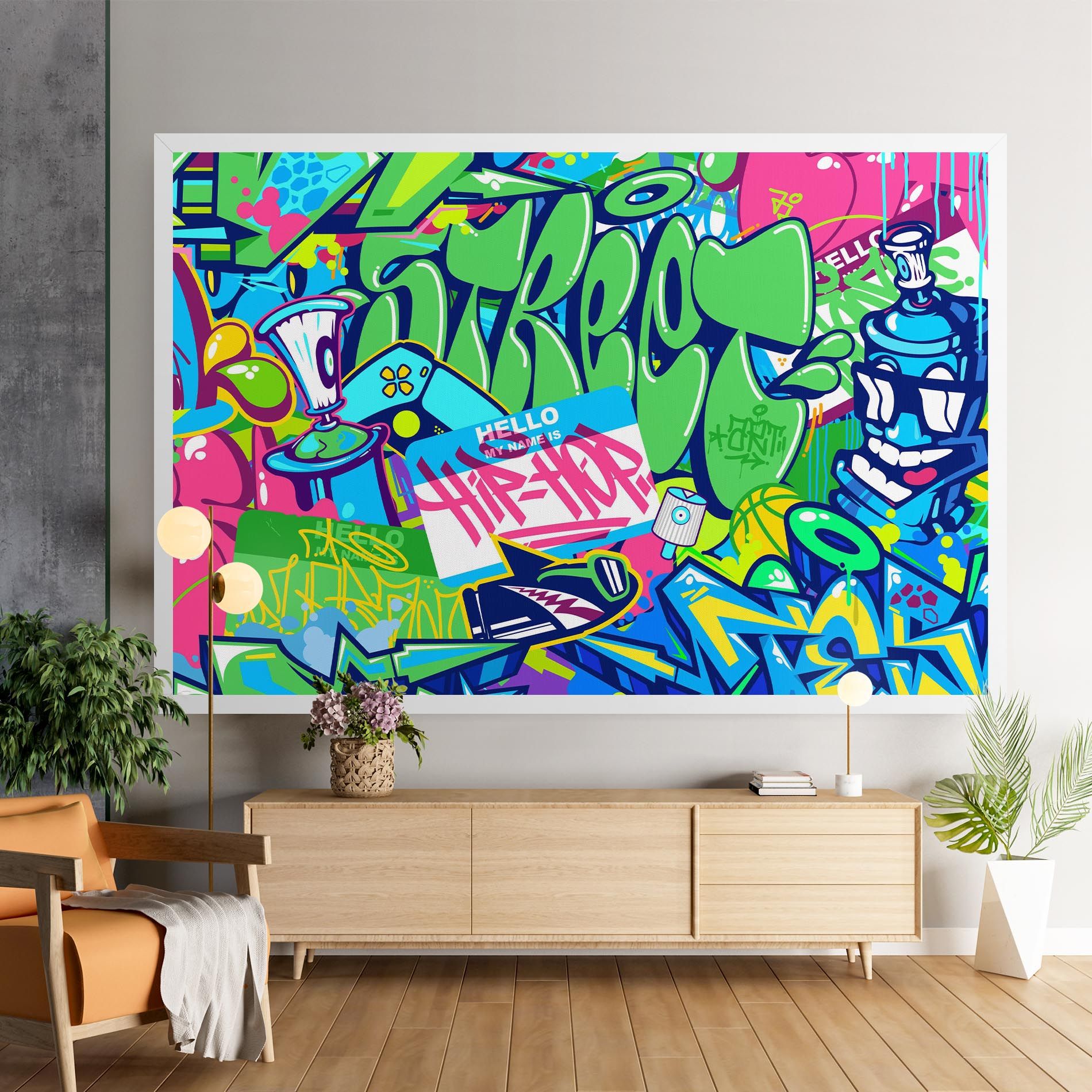 Colorful Hip Hop mockup 9