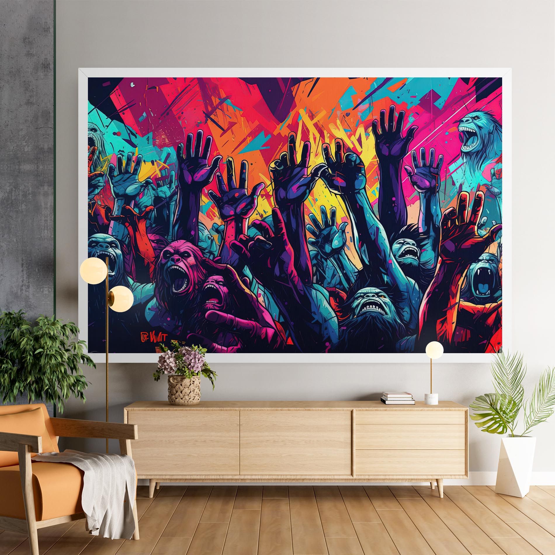 Graffiti Animals mockup 9