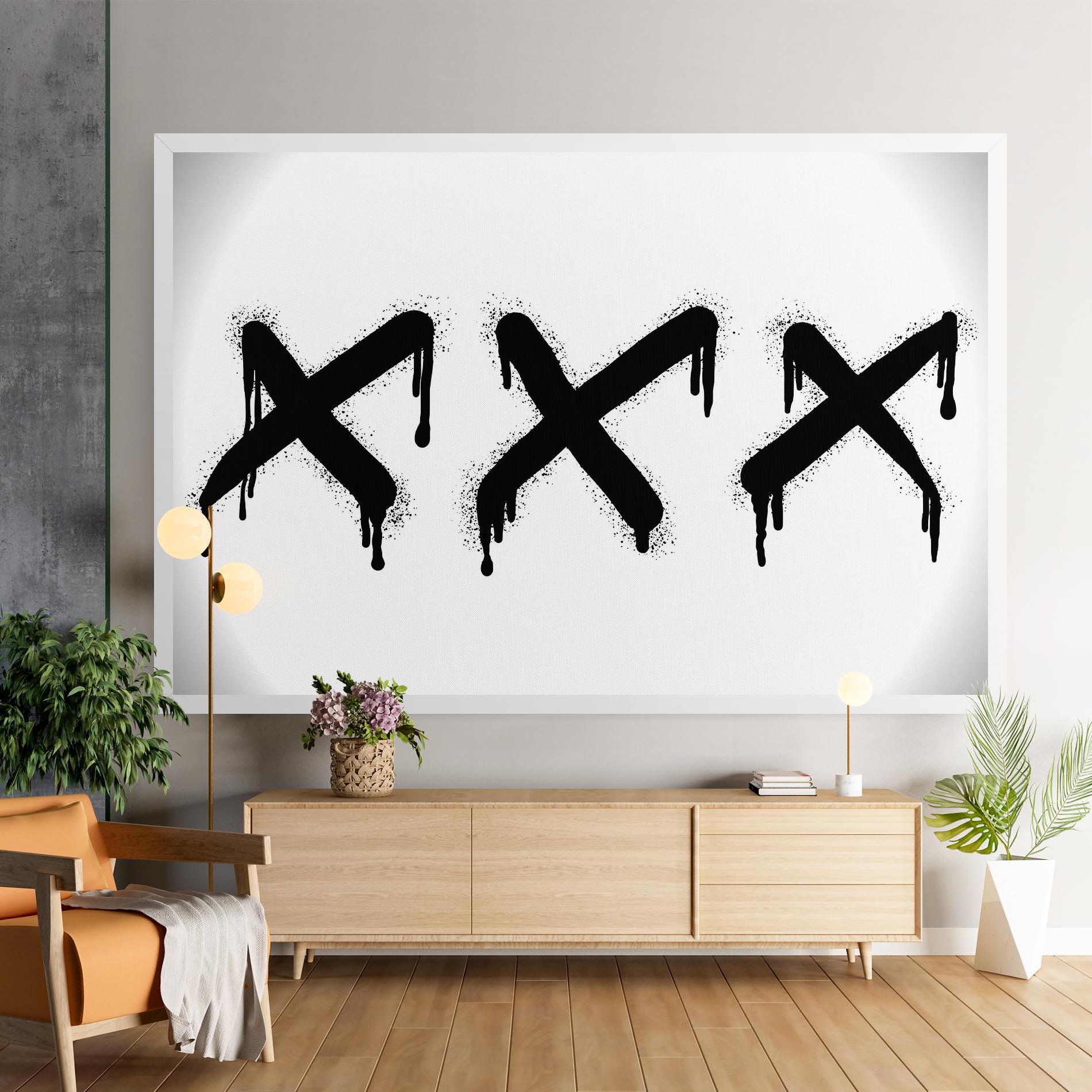 Картина на платно Grafiti X Spray mockup 9