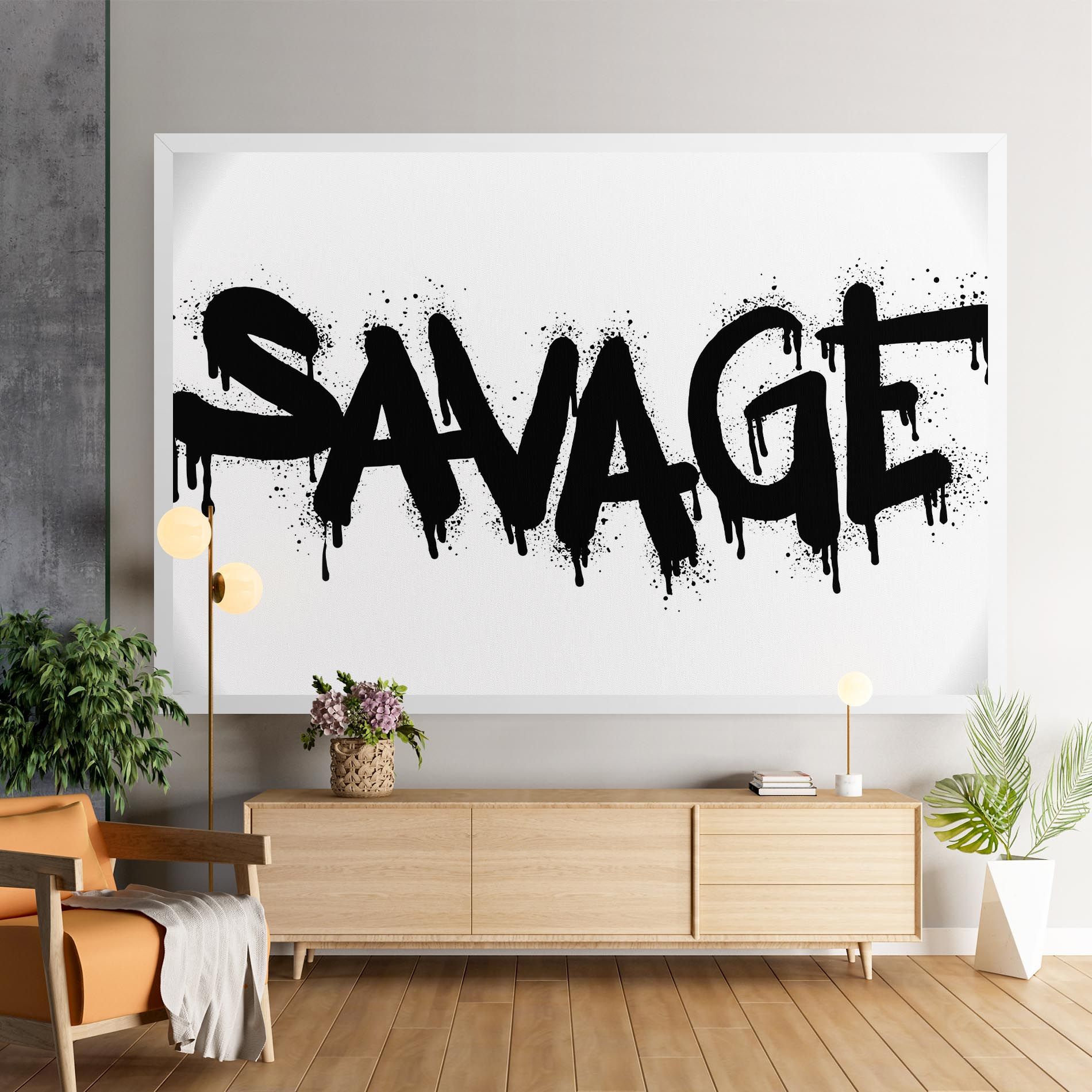 Savage Graffiti Spray mockup 9