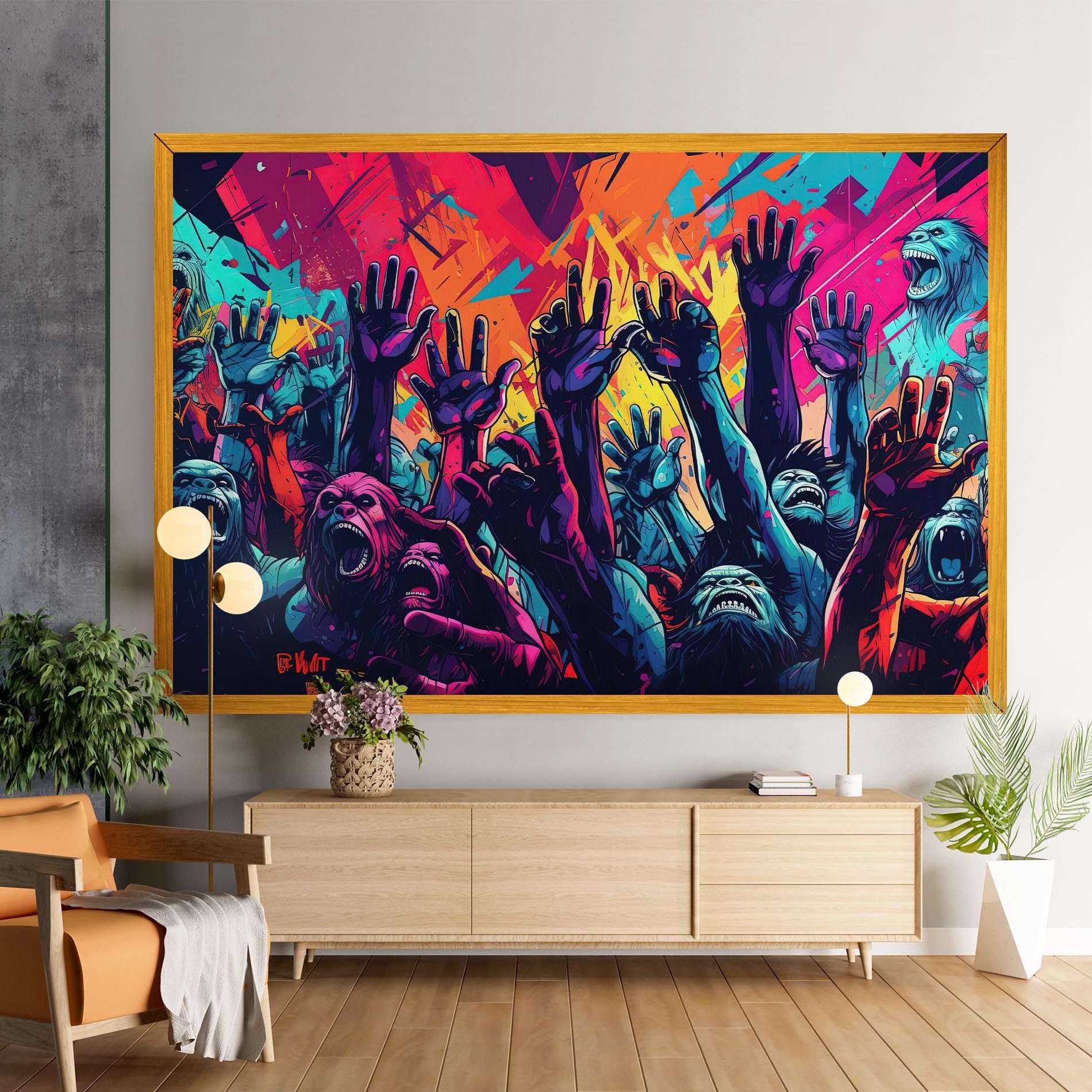 Graffiti Animals mockup 9