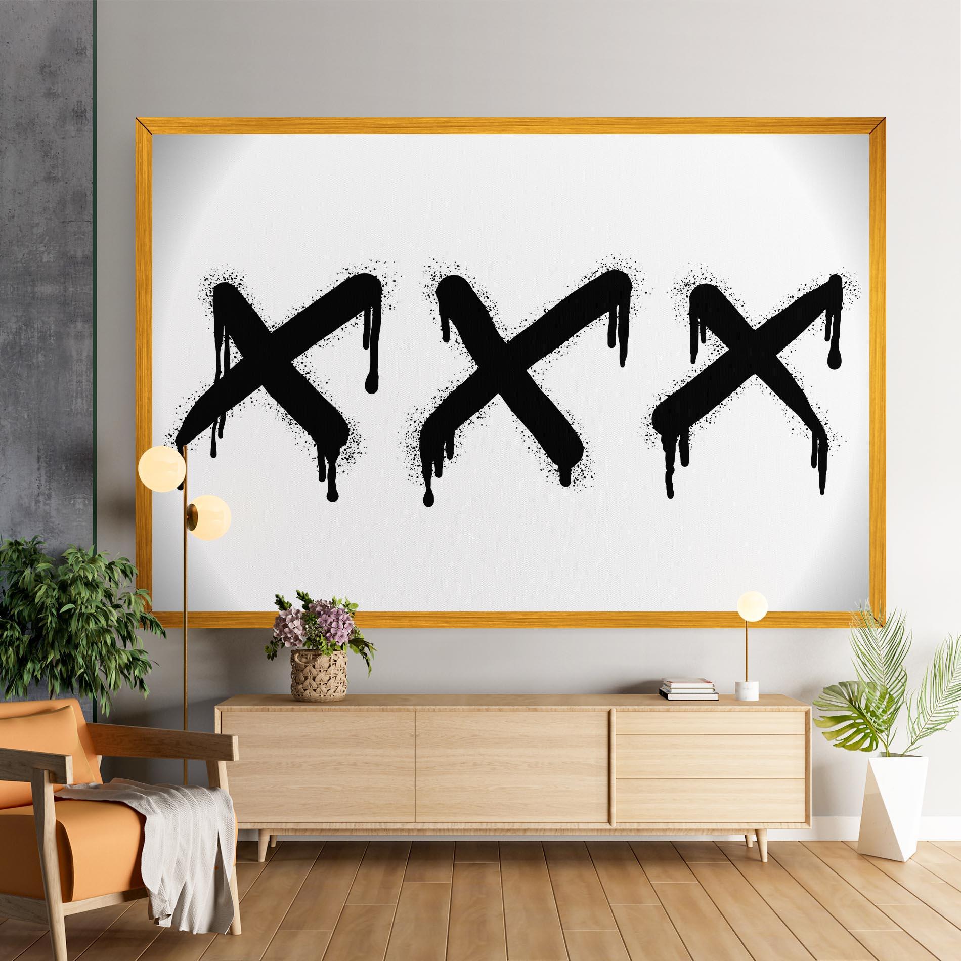 Картина на платно Grafiti X Spray mockup 9