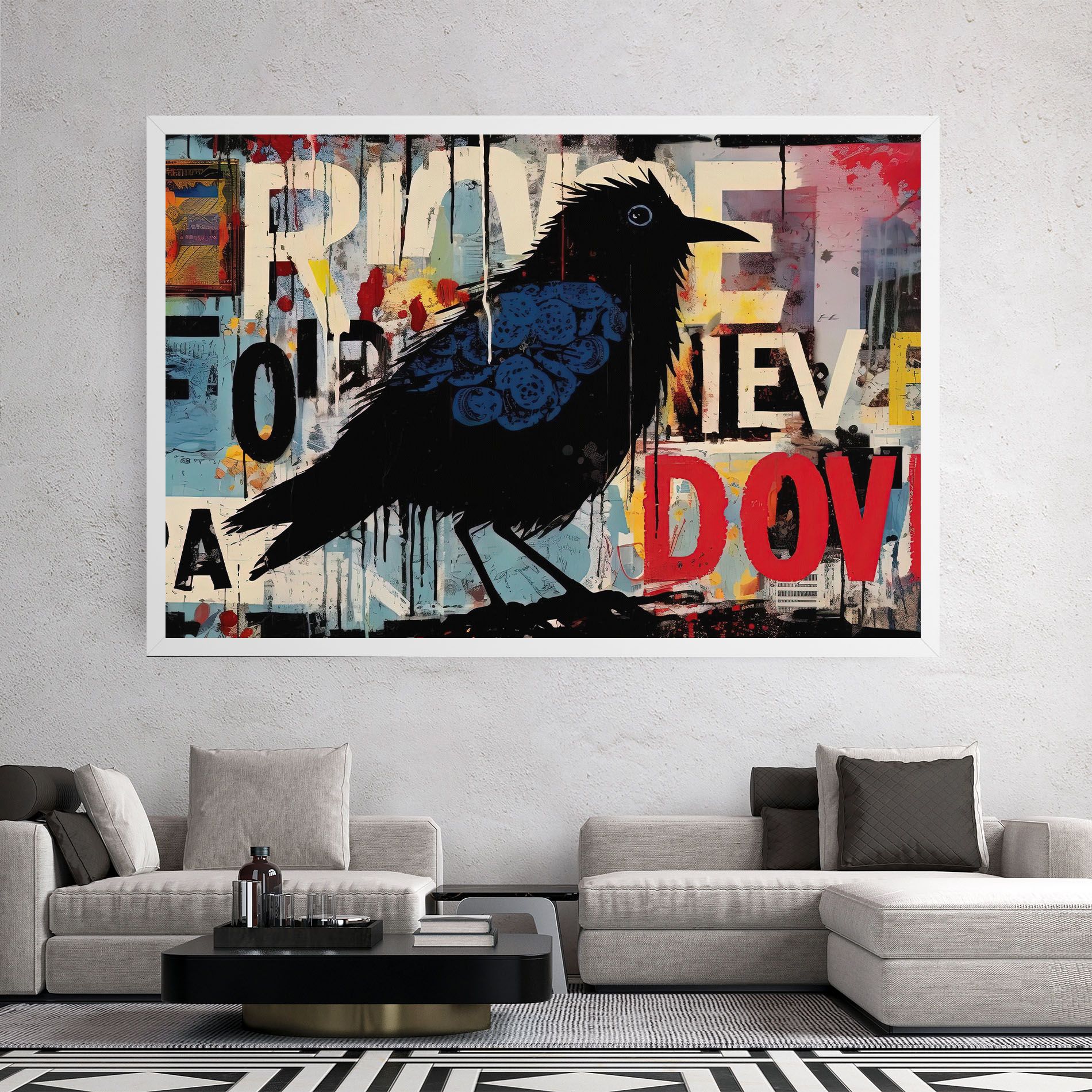 Bird Old Doodle mockup 2