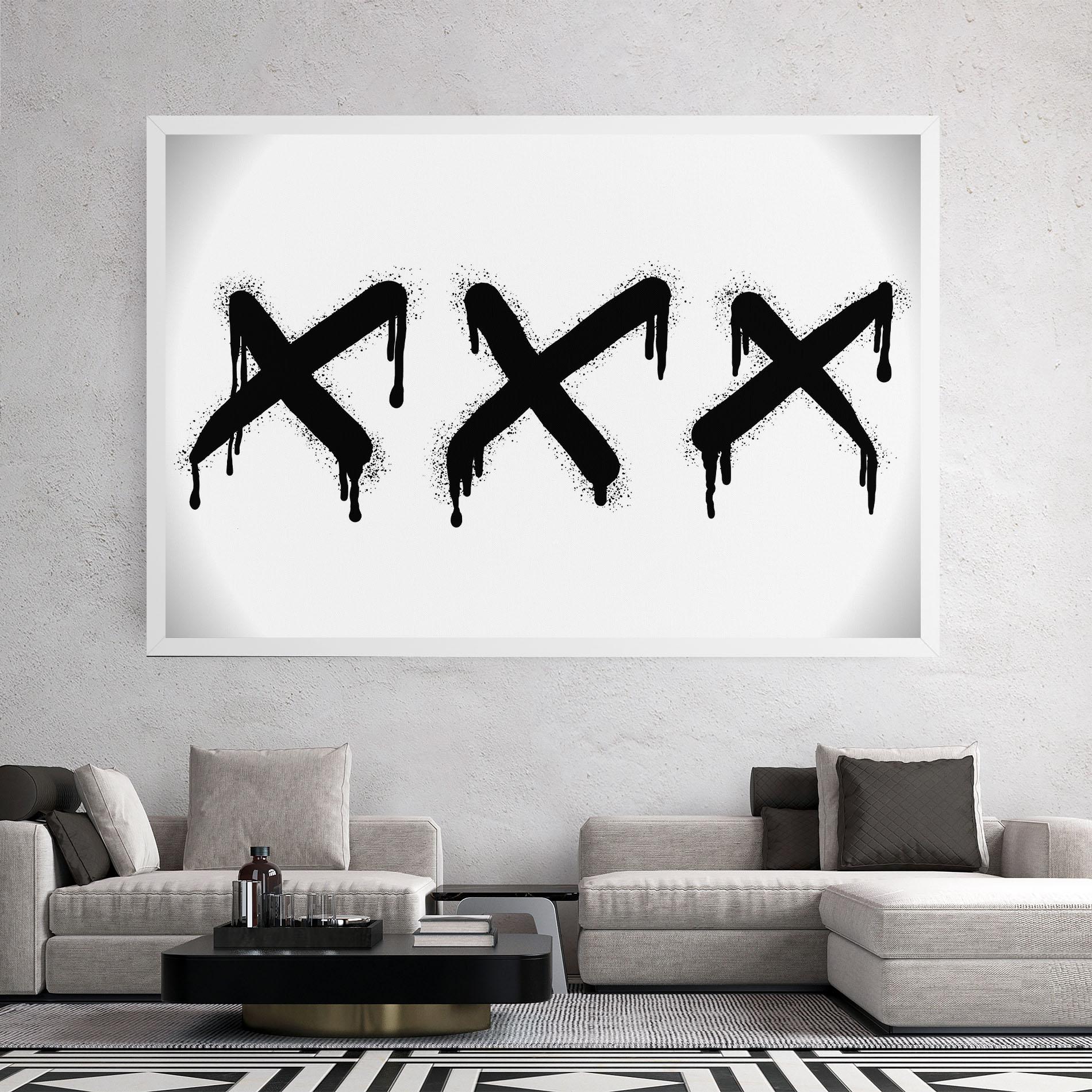 Картина на платно Grafiti X Spray mockup 2